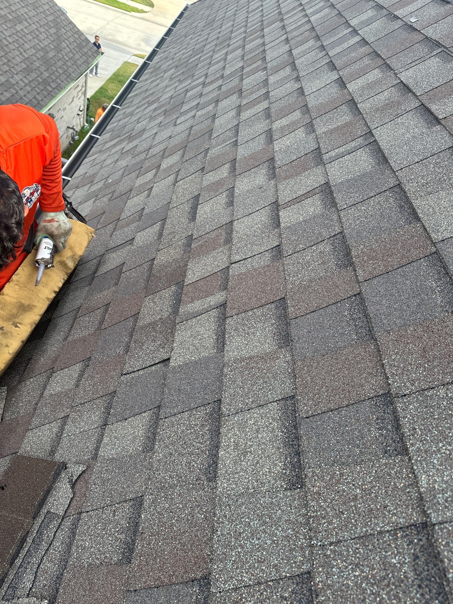 Hail Damage using Owen's Corning Duration (Lifetime) Shingles by Roof Repair Company