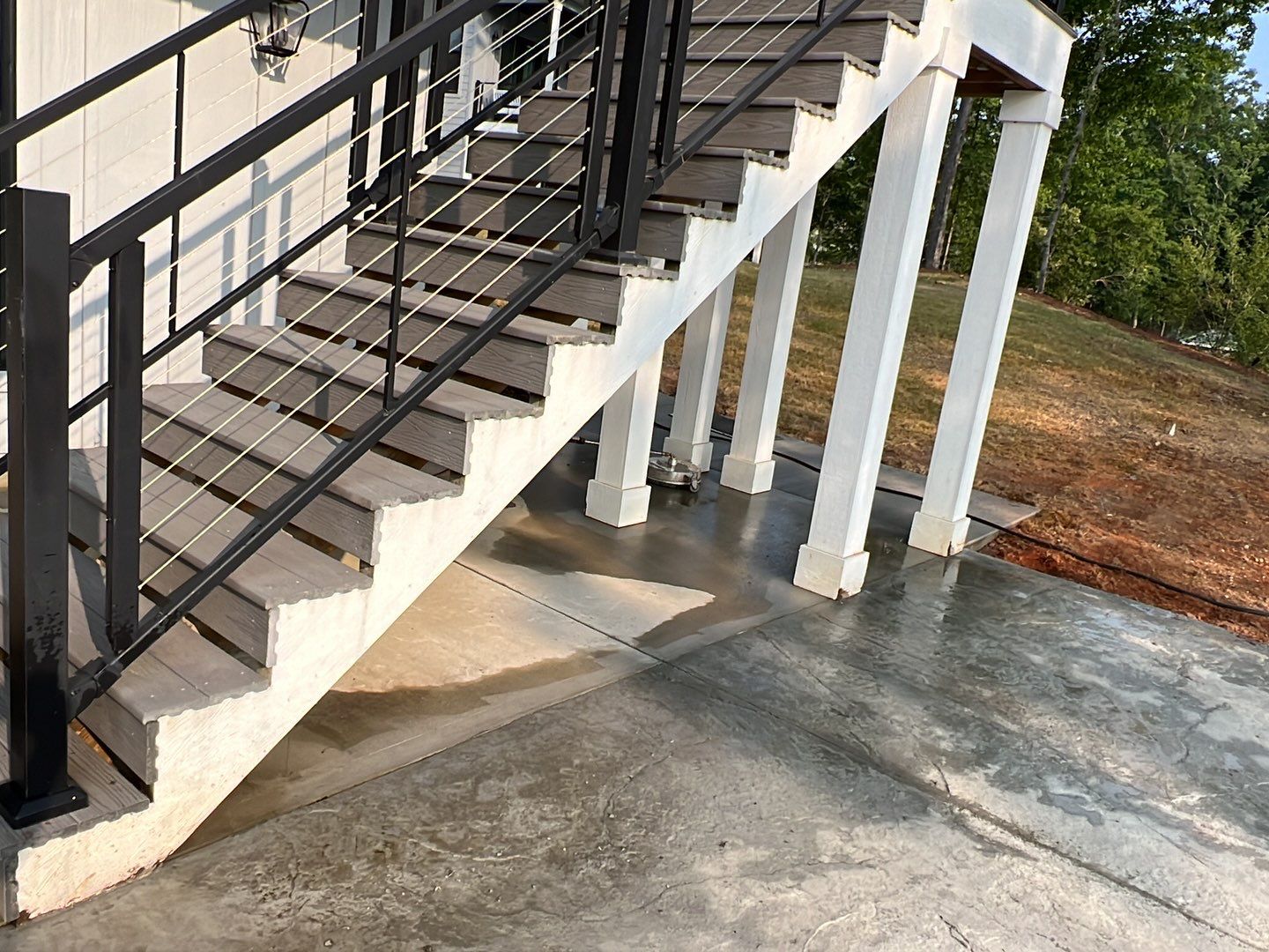 Stamped Concrete Patio by Xtreme Concrete Services