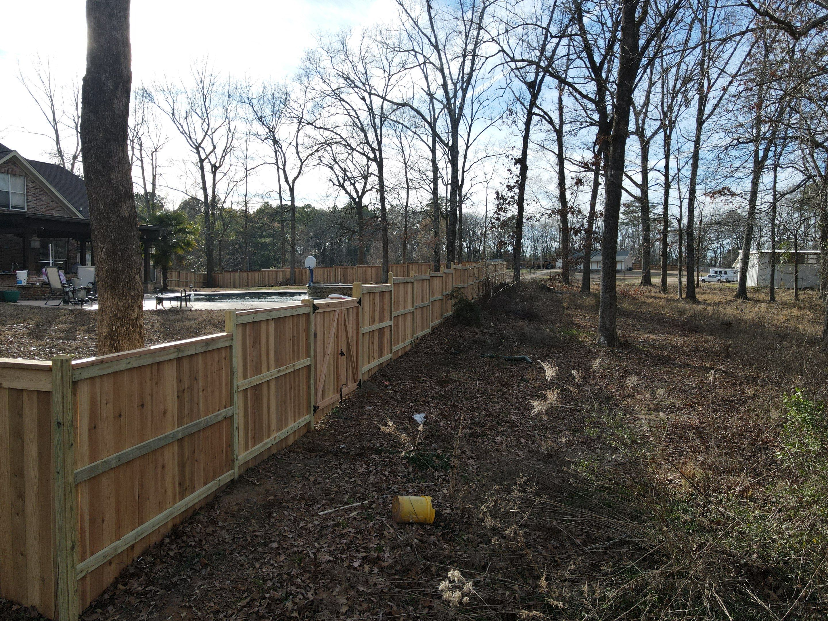 6' Cedar Good Neighbor 4x4 by Roberson Construction LLC