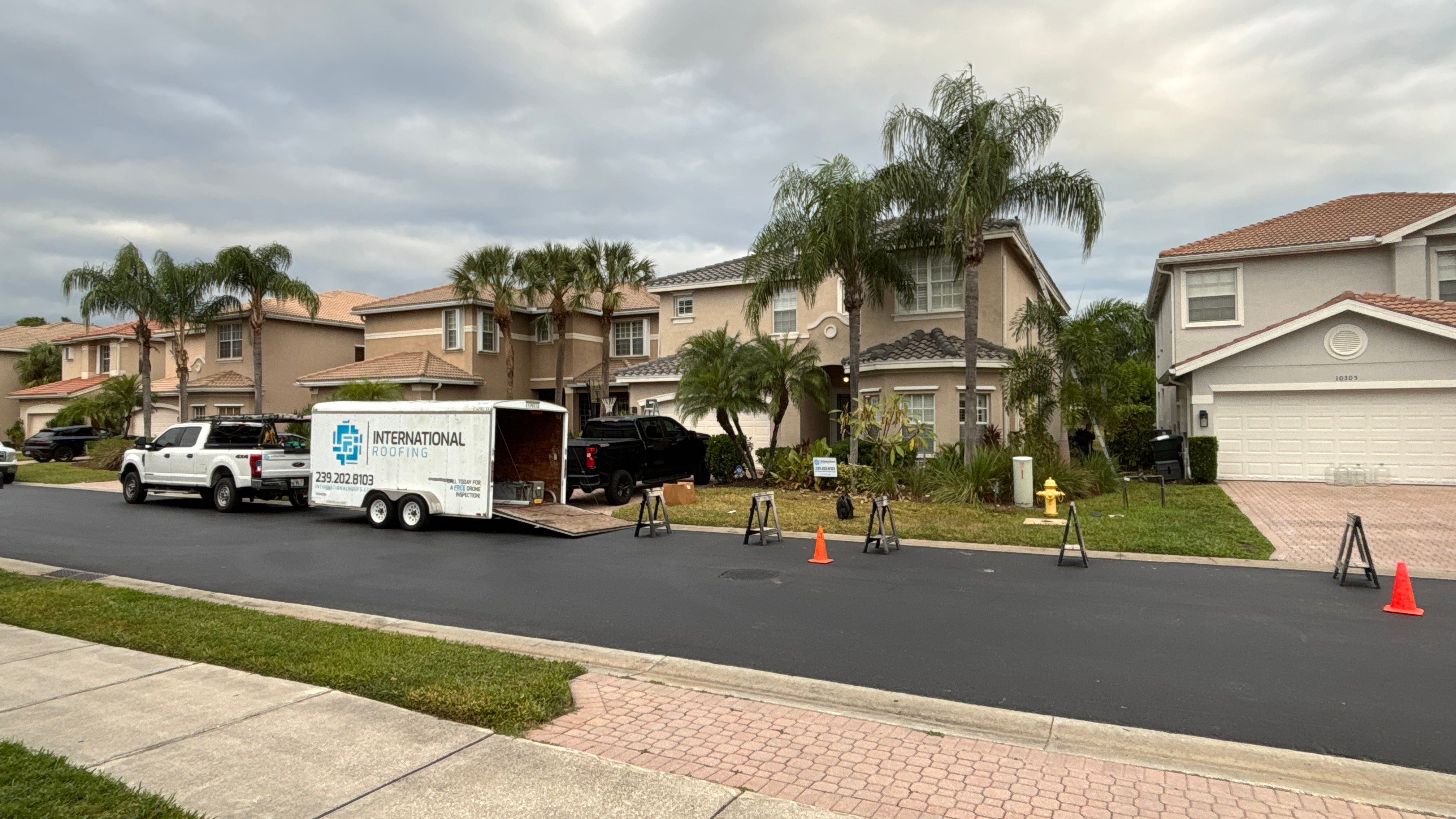Residential Concrete Tile Install in Fort Myers, FL by International Roofing