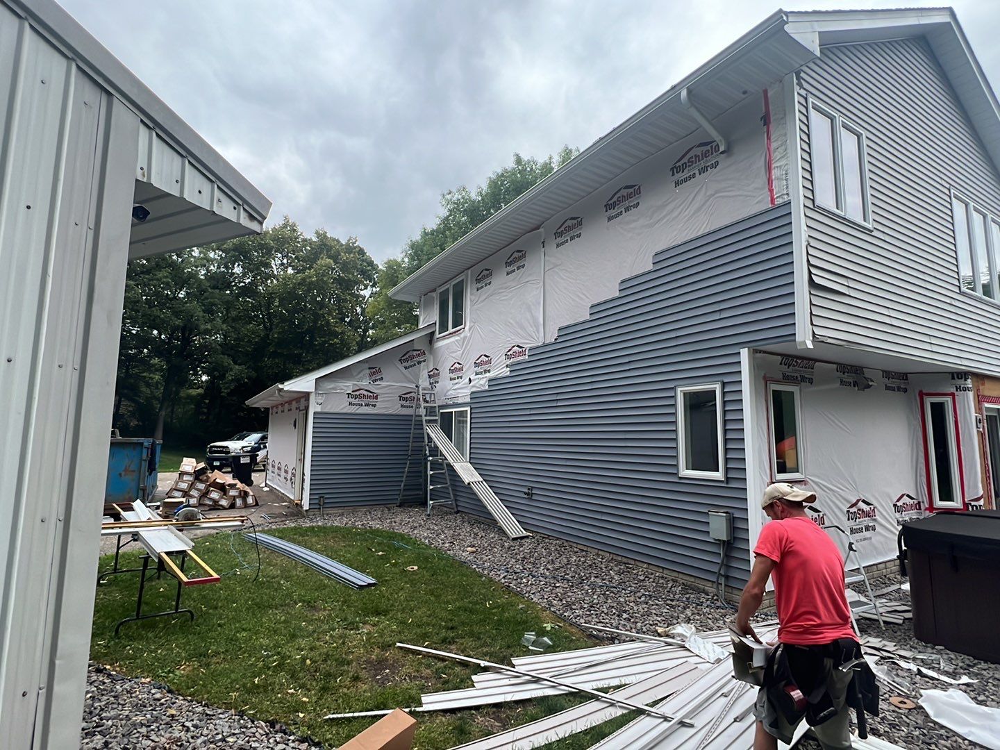Insurance-Approved Siding Replacement in Annandale, MN | CertainTeed Restoration Classic in Flagstone by First Impressions Exteriors