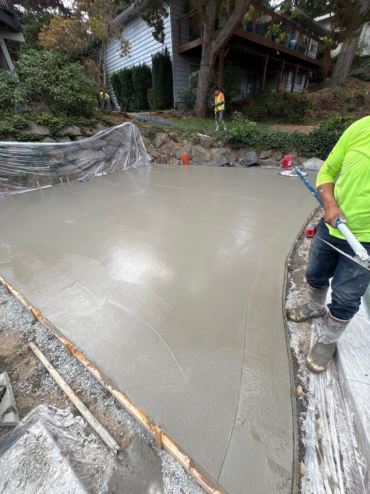 Backyard Concrete Patch Repair | Seattle  by Jireh Asphalt & Concrete Inc 