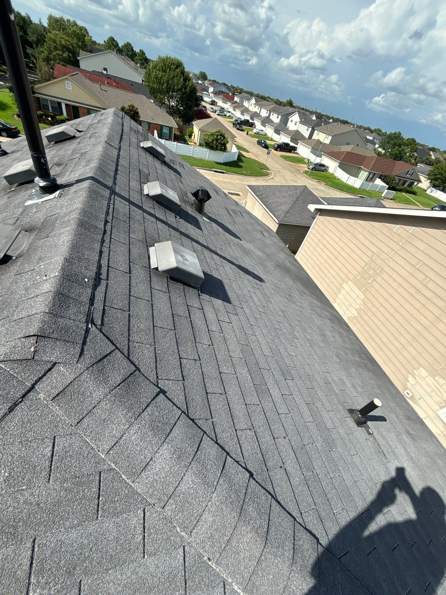 Residential Roofing Installation using Owen's Corning Duration (Lifetime) Shingles by Roof Repair Company