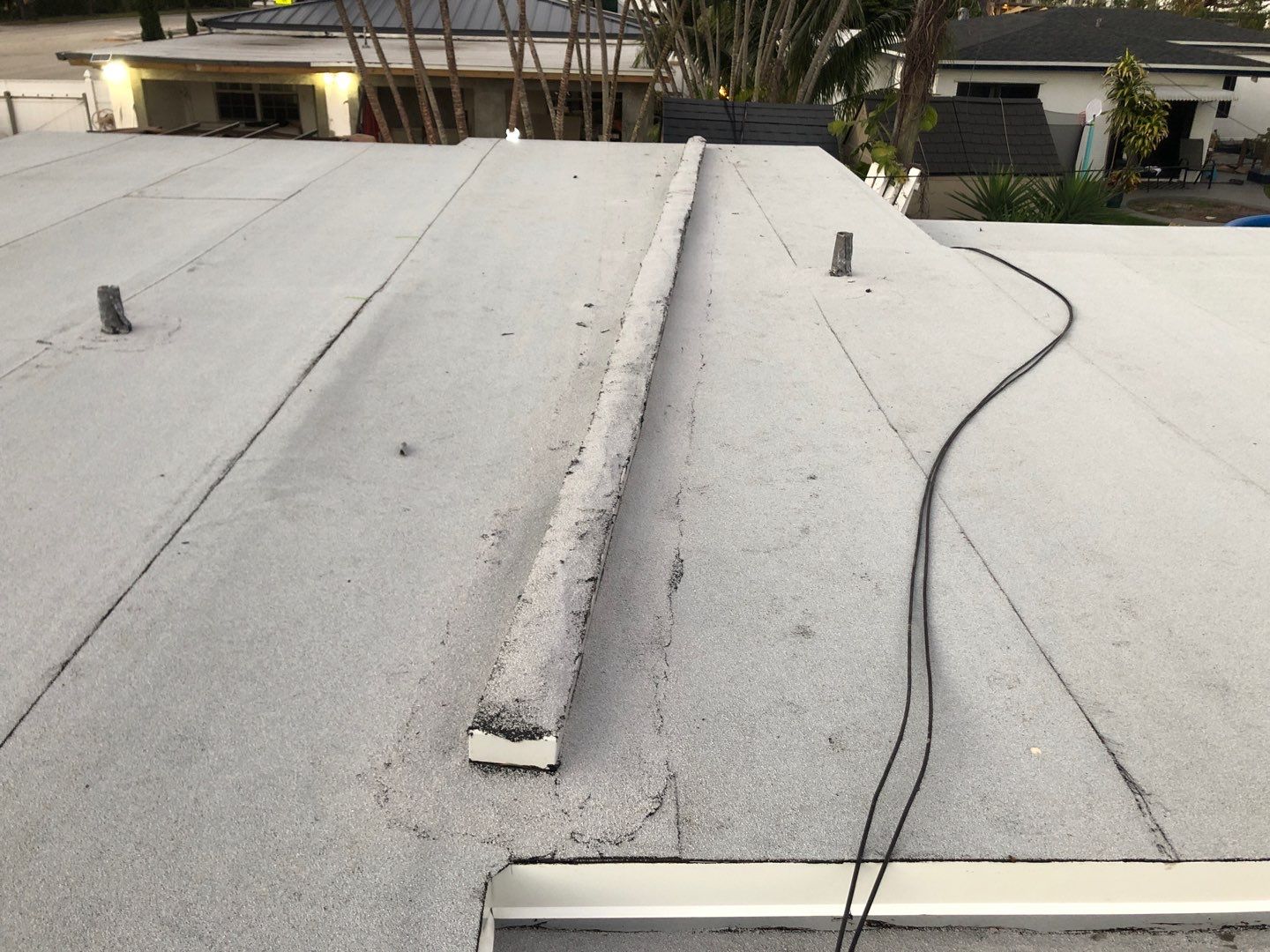Residential Re-Roof using Polyglass Self-Adhered Flat Deck by First Due Roofing
