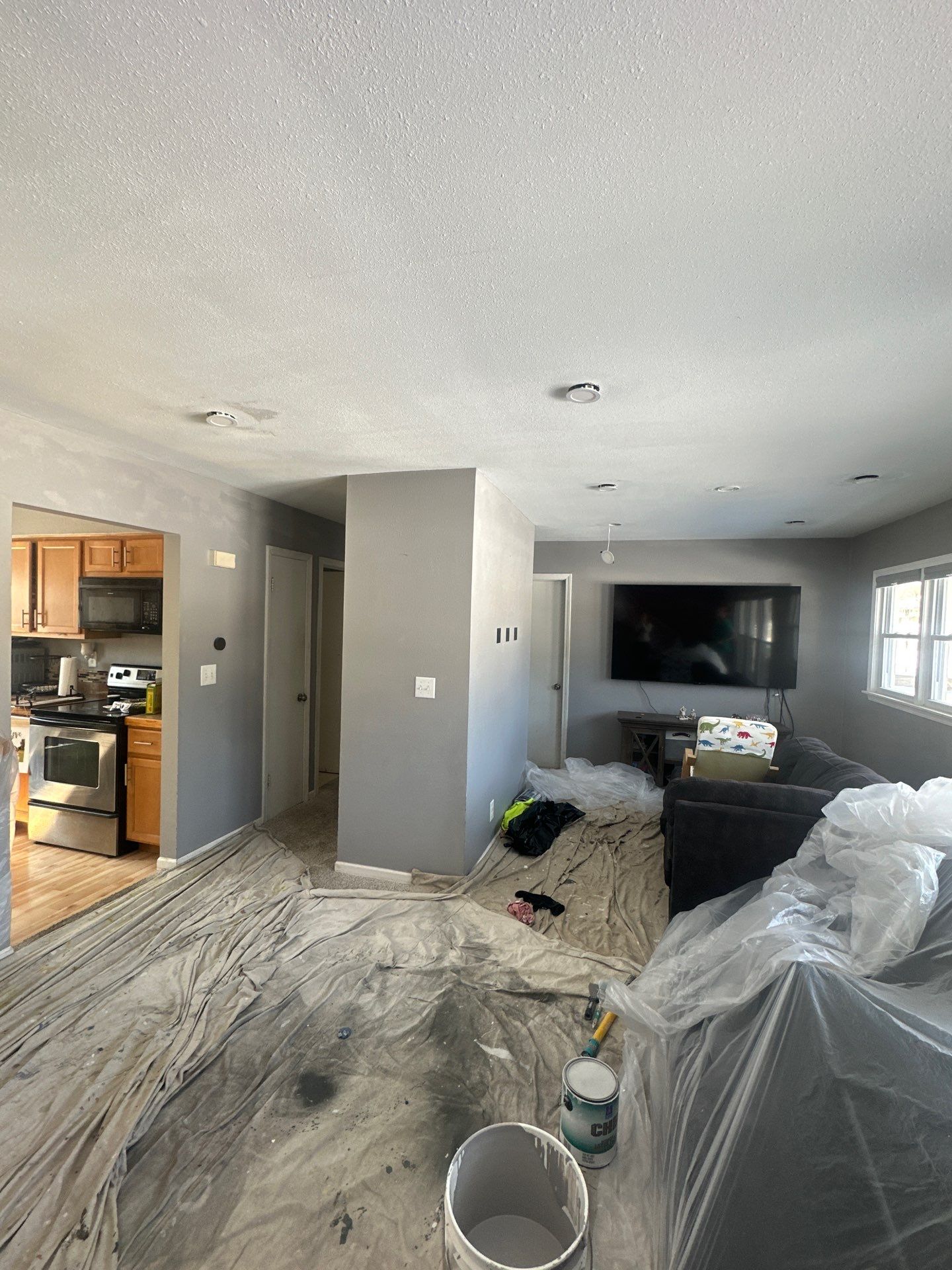 Interior Painting and Ceiling Repair Services in Franklin Wisconsin by OCS Contracting Services