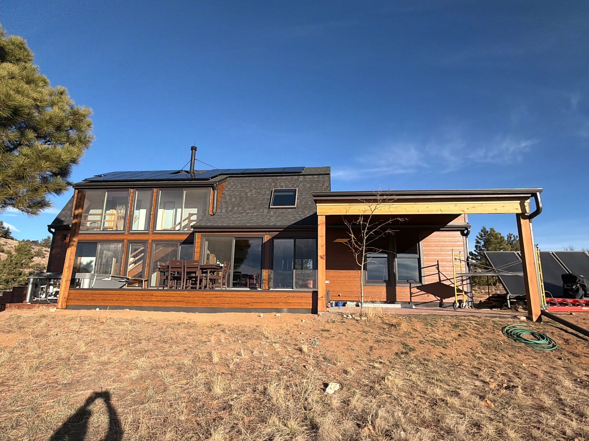 Project in Lyons by Ideal Siding Boulder
