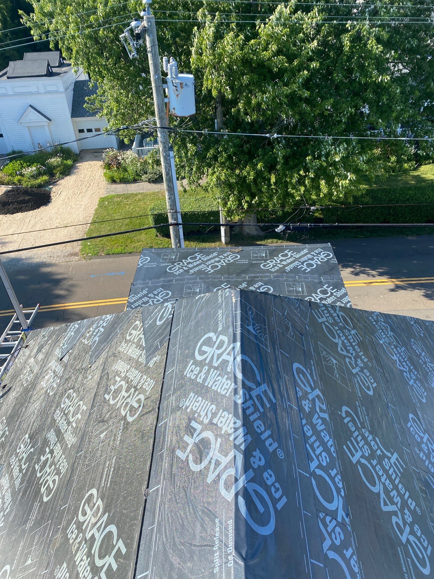Standing Seam Aluminum Roof Installation by Lecla Home Improvements and Roofing INC
