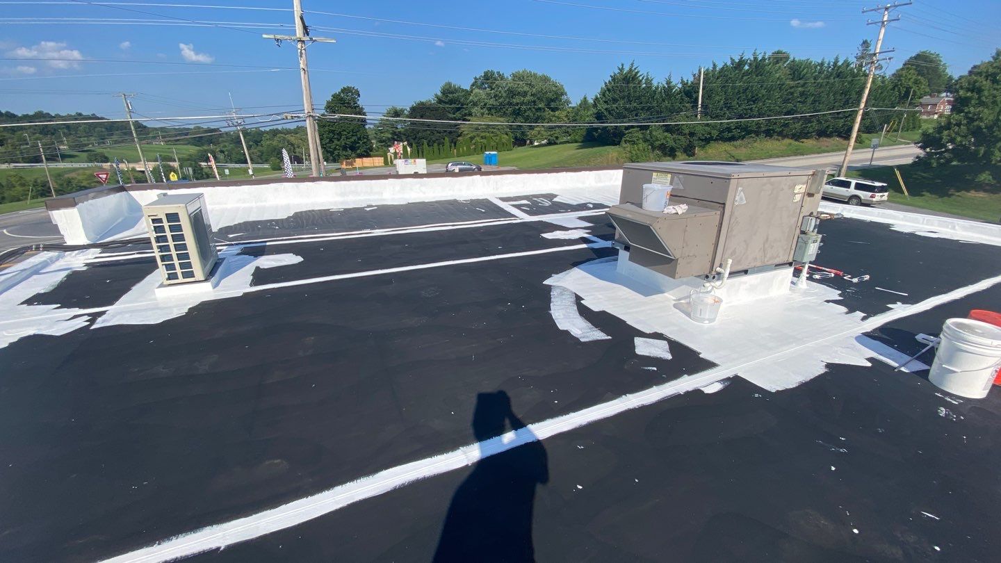 Silicone Roof Coating in Manchester, MD • Premier Dental by Seipp Roofing, LLC