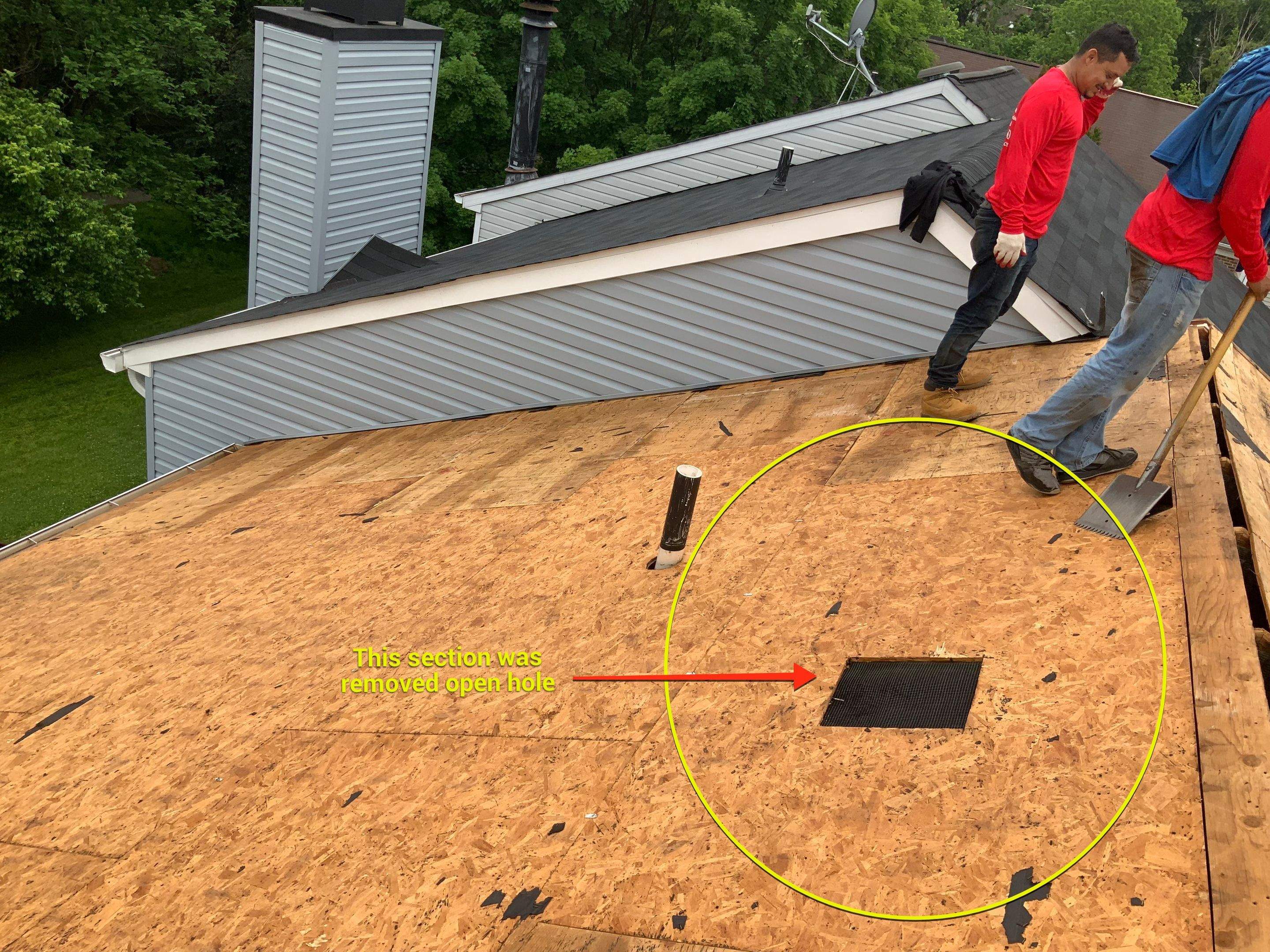 Residential Roofing Installation using XT-25 Color Moire Black by Alpha Design Services