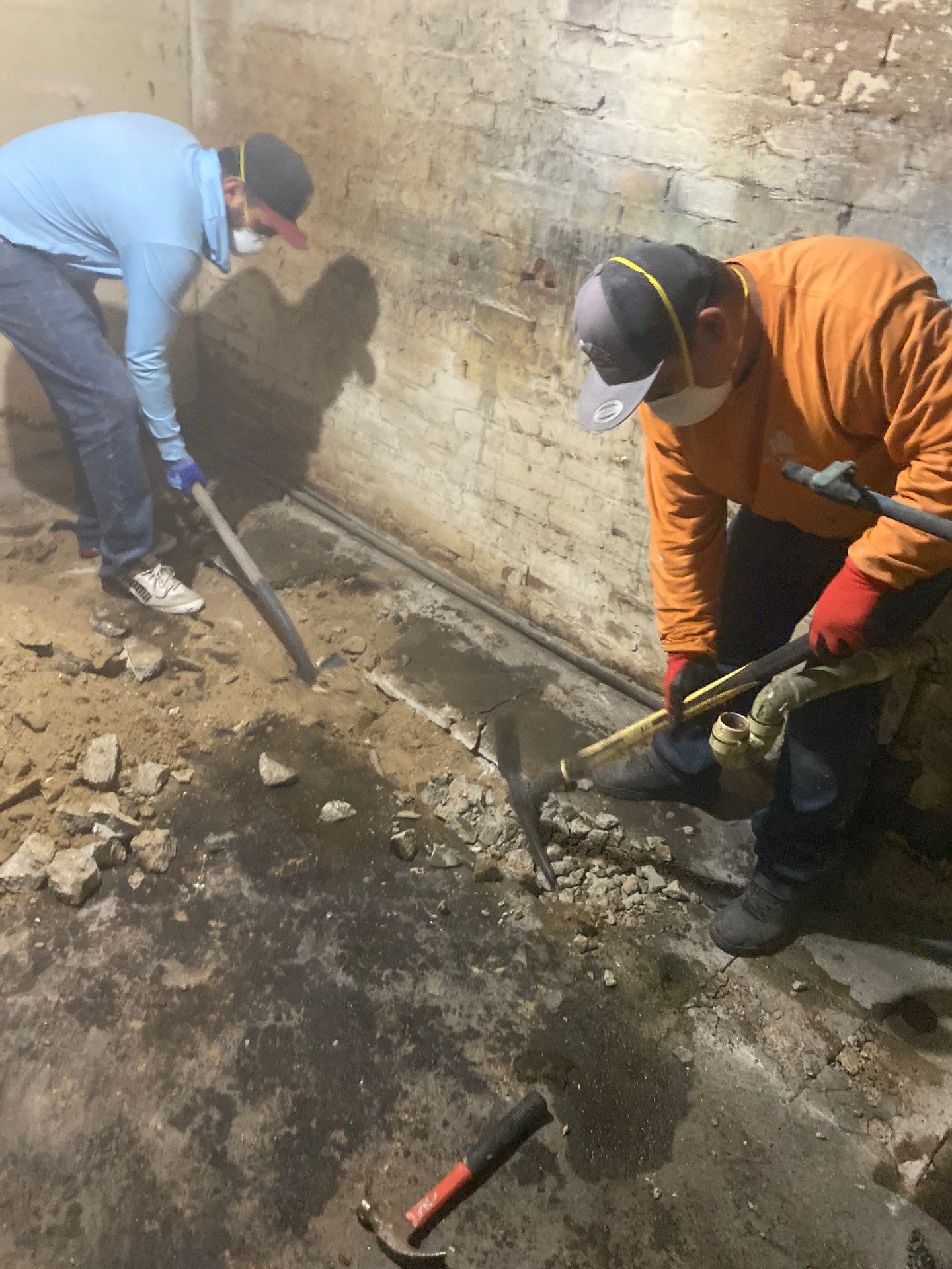 Gym Bathroom Remodel – Wisner, NE by Crows Roofing LLC