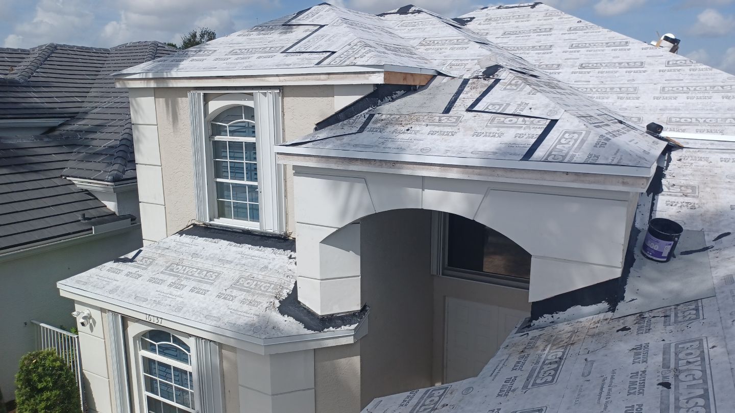 Residential Roofing Installation using Eagle Roofing Tile by BLUES BROTHERS ROOFING