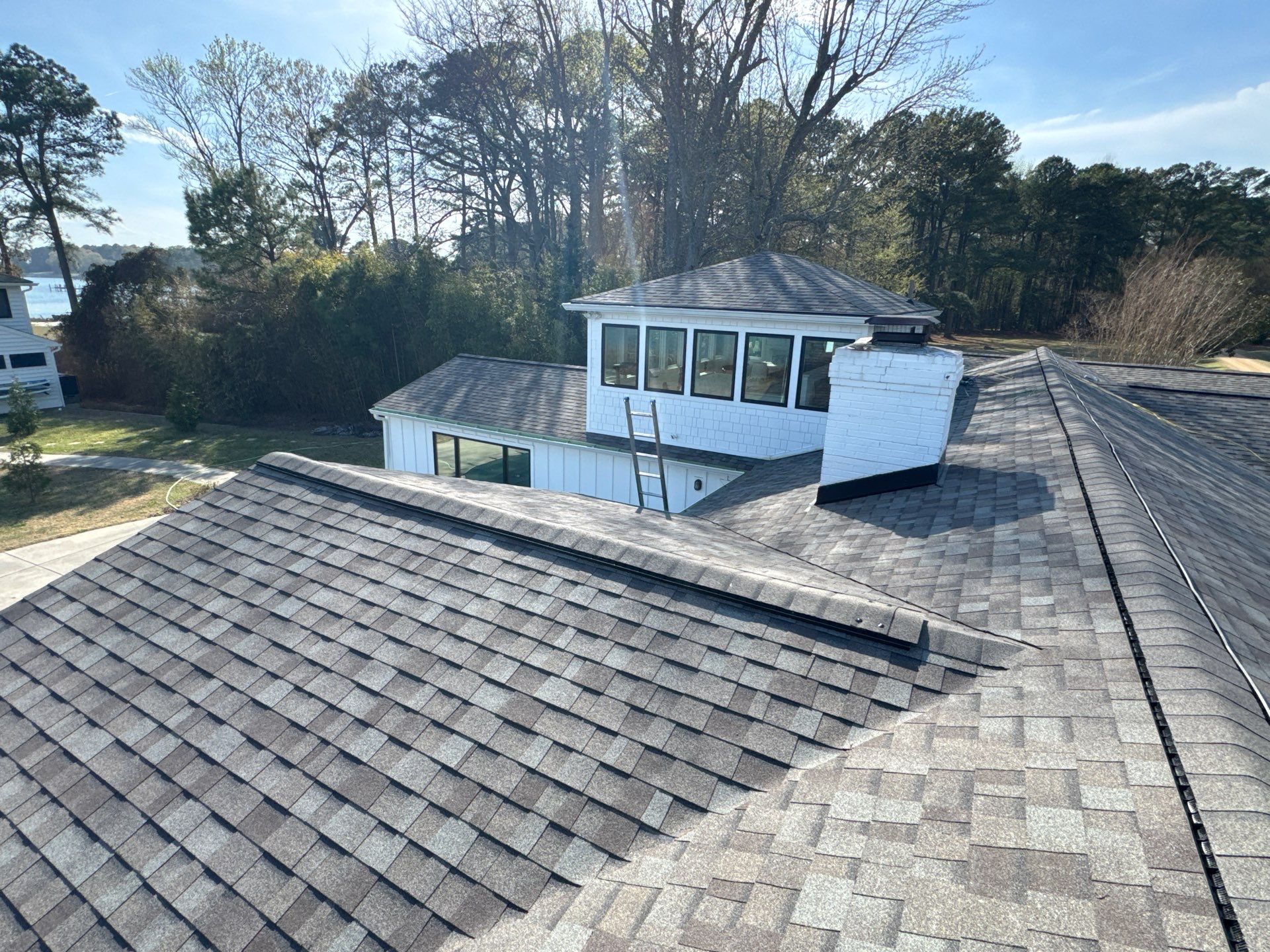 Roof Replacement in White Stone by Cade Construction