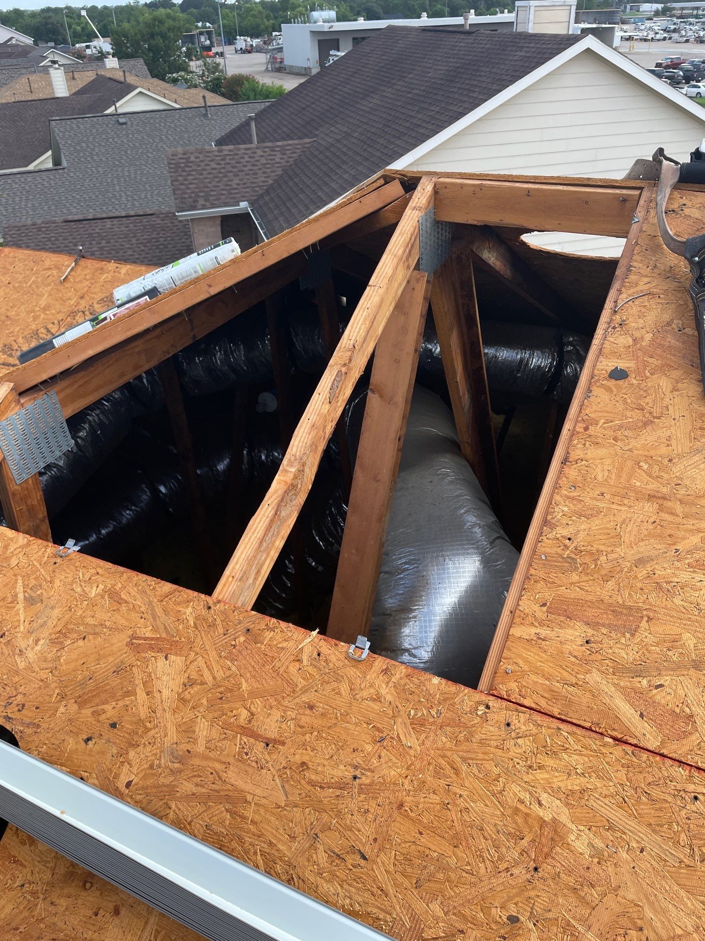 Residential Roofing Repair using Owen's Corning Duration (Lifetime) Shingles by Roof Repair Services LLC