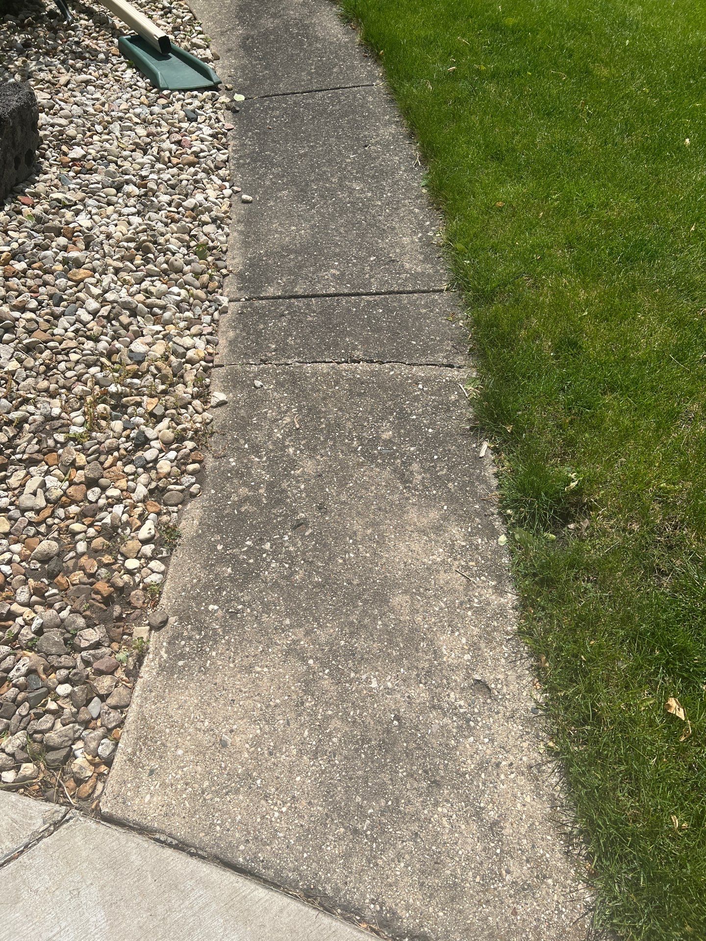 concrete patio power washing  by Northern Power Washing LLC.