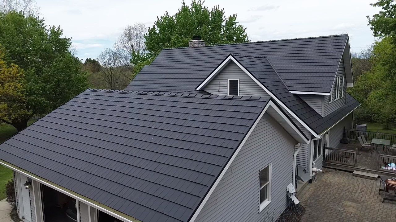 Luxury Metal Roof Transformation in Goshen, IN by 4Ever Metal Roofing