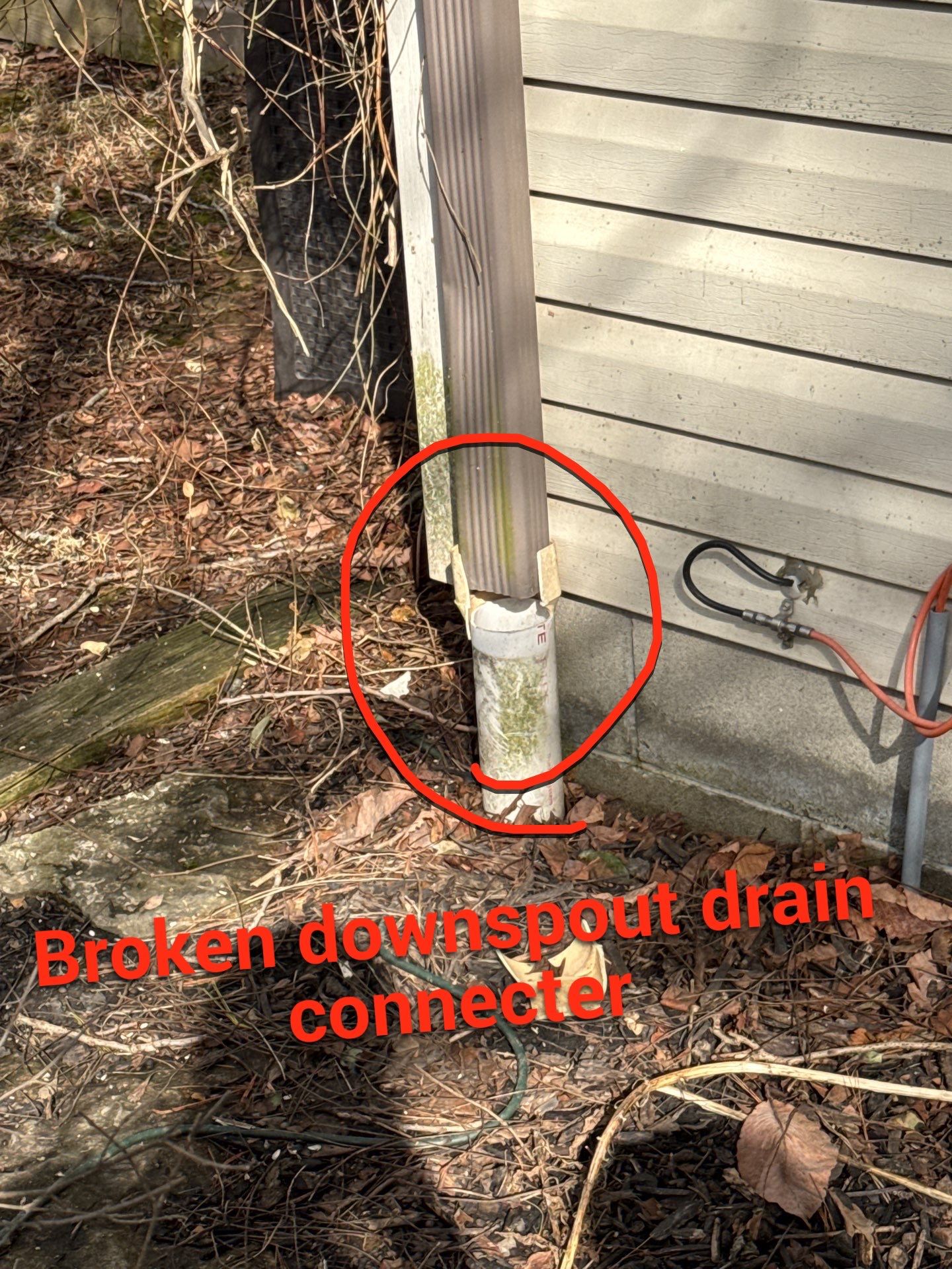 sometimes gutters need a roof by SOS Home Ohio 