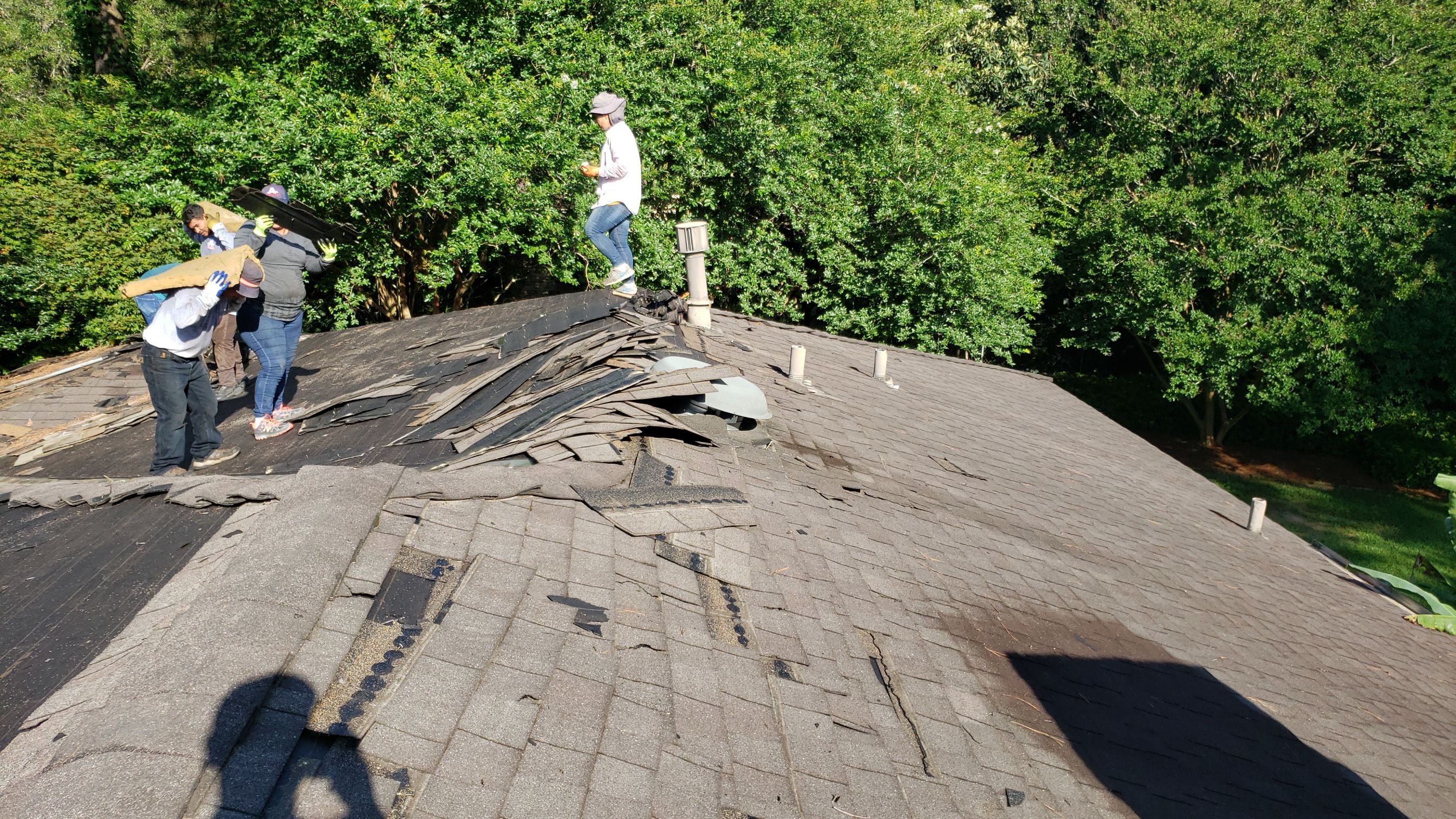 Residential Roofing Installation using Roof Replacement by American Roofing & Construction LLC