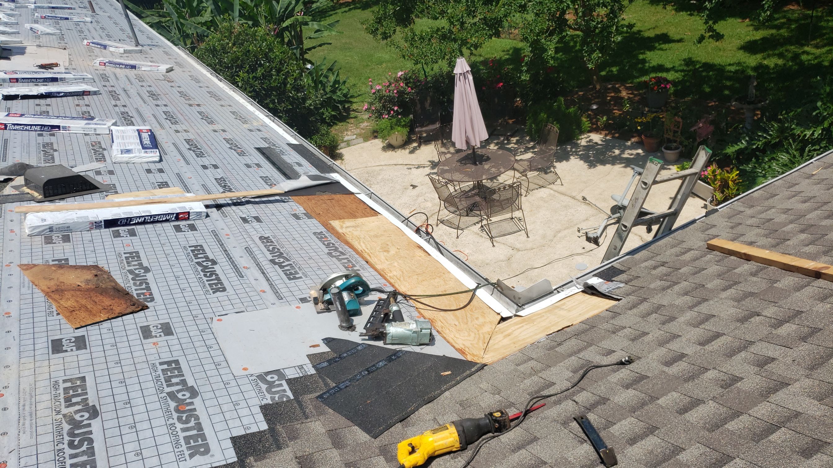 Residential Roofing Installation using Roof Replacement by American Roofing & Construction LLC