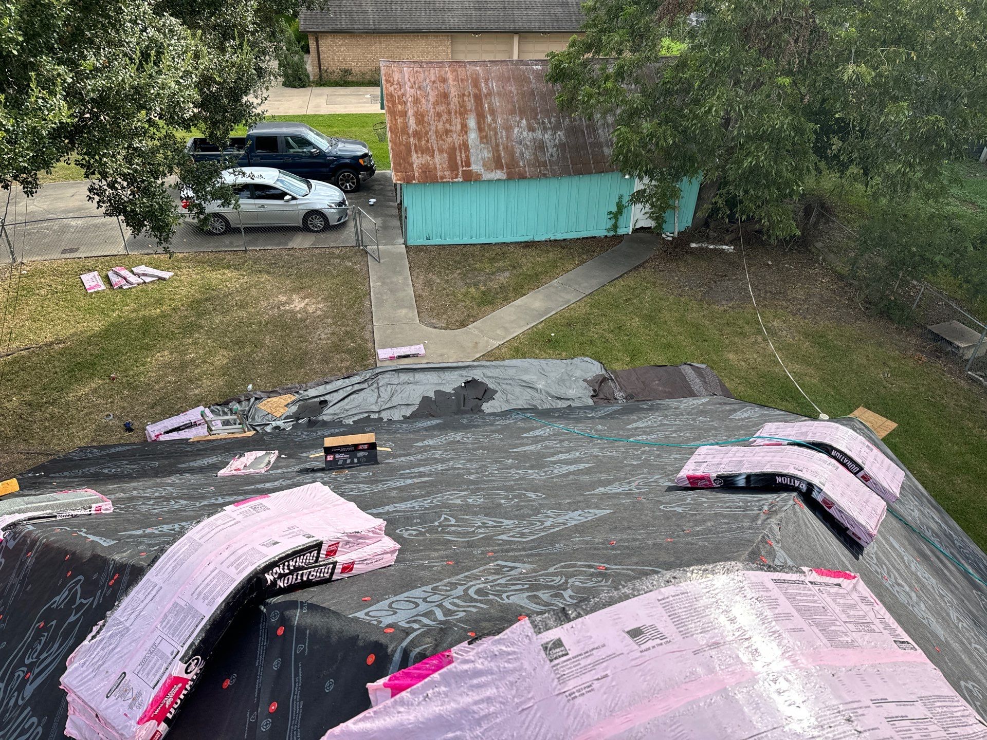 Residential Roofing Repair using Owen's Corning Duration (Lifetime) Shingles by Roof Repair Company