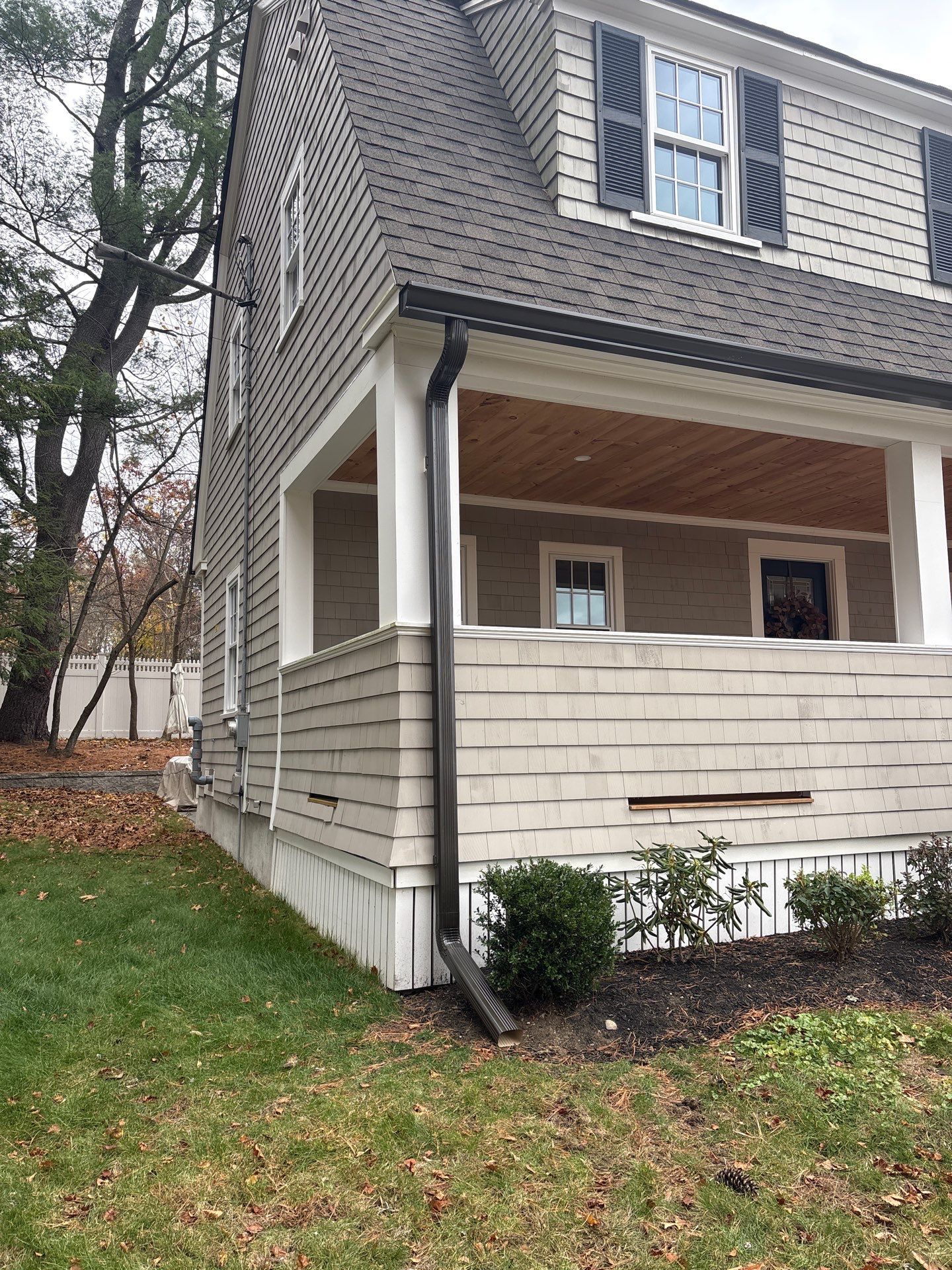 Andover Complete Gutter System with T-Rex Guards & Valley Splashguard by Mighty Dog Roofing of Greater Middlesex County