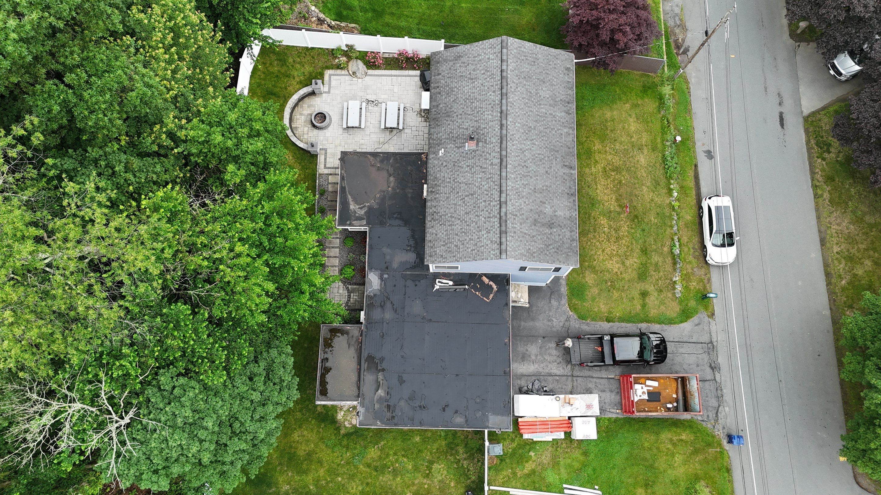 EPDM Flat Roof Installation + Seamless Gutter Upgrade by Mighty Dog Roofing of Greater Middlesex County