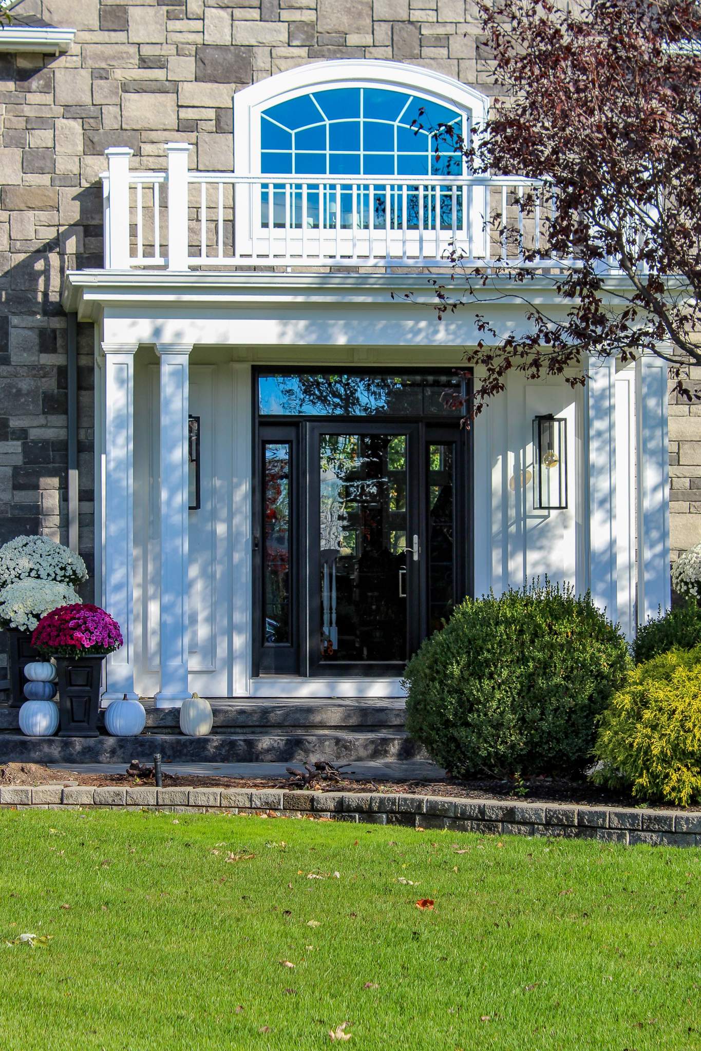 Exterior Renovations- Siding, Concrete, Railings, and Entry Door  by Ivy Lea Construction