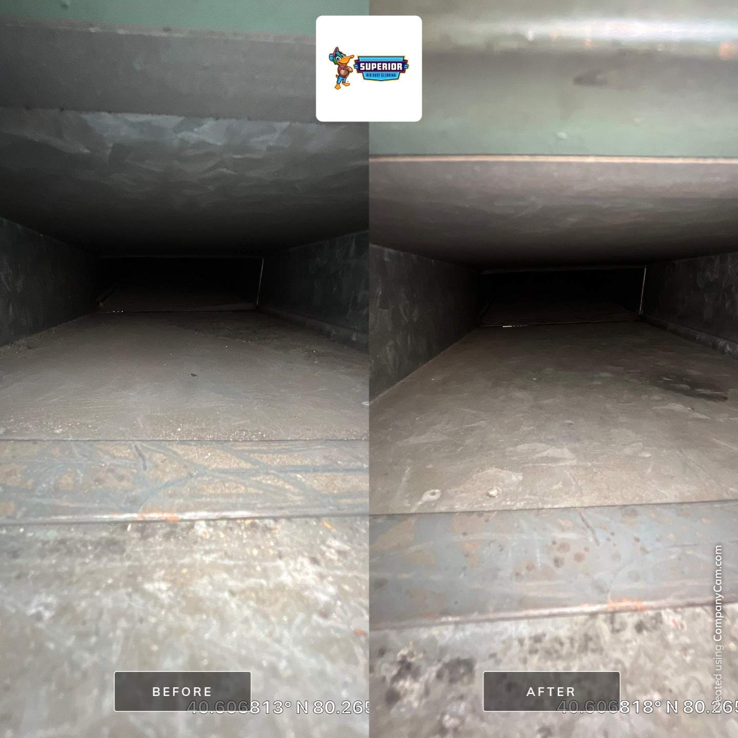 Air Duct Cleaning With a Vacuum Truck in Aliquippa, PA by Superior Air Duct Cleaning