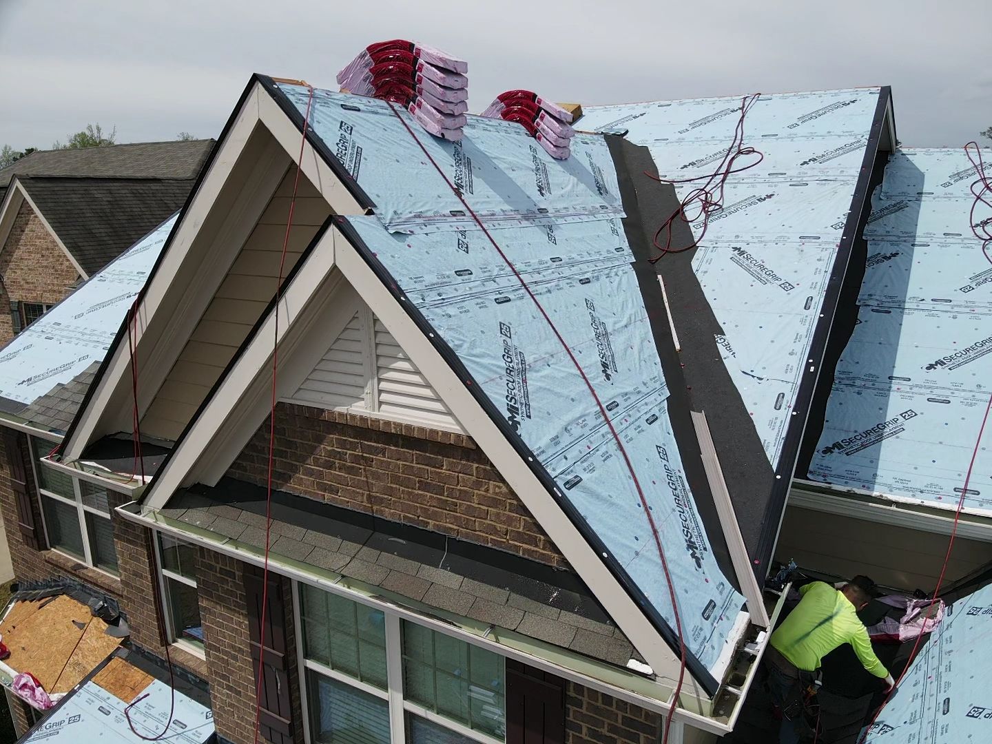 Residential Roofing Installation using Owens Corning by Inspector Roofing and Restoration