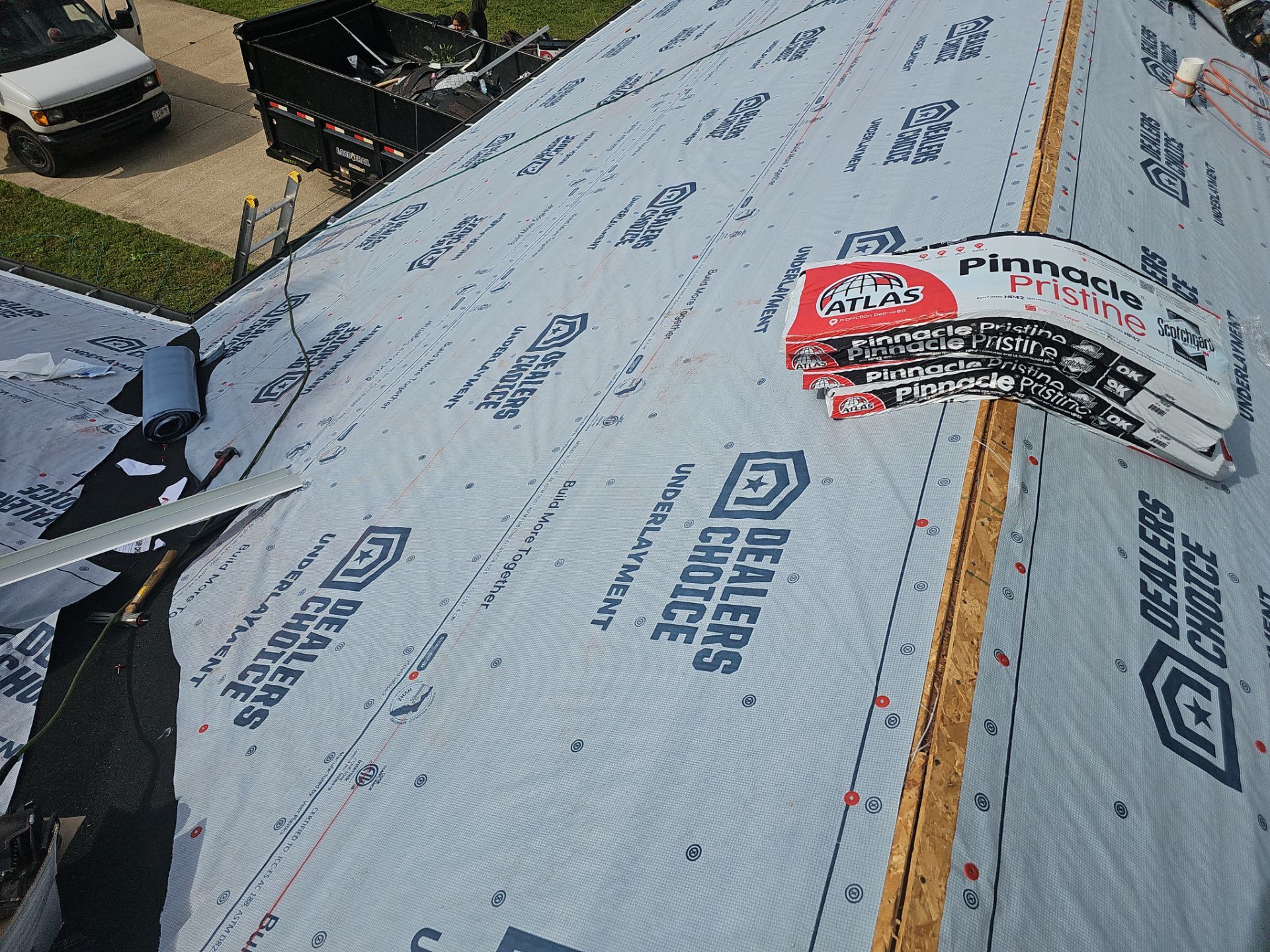 Residential Roofing Install - Atlas Pinnacle Pristine - Color Heather  by Titan Commercial & Residential Roofing 