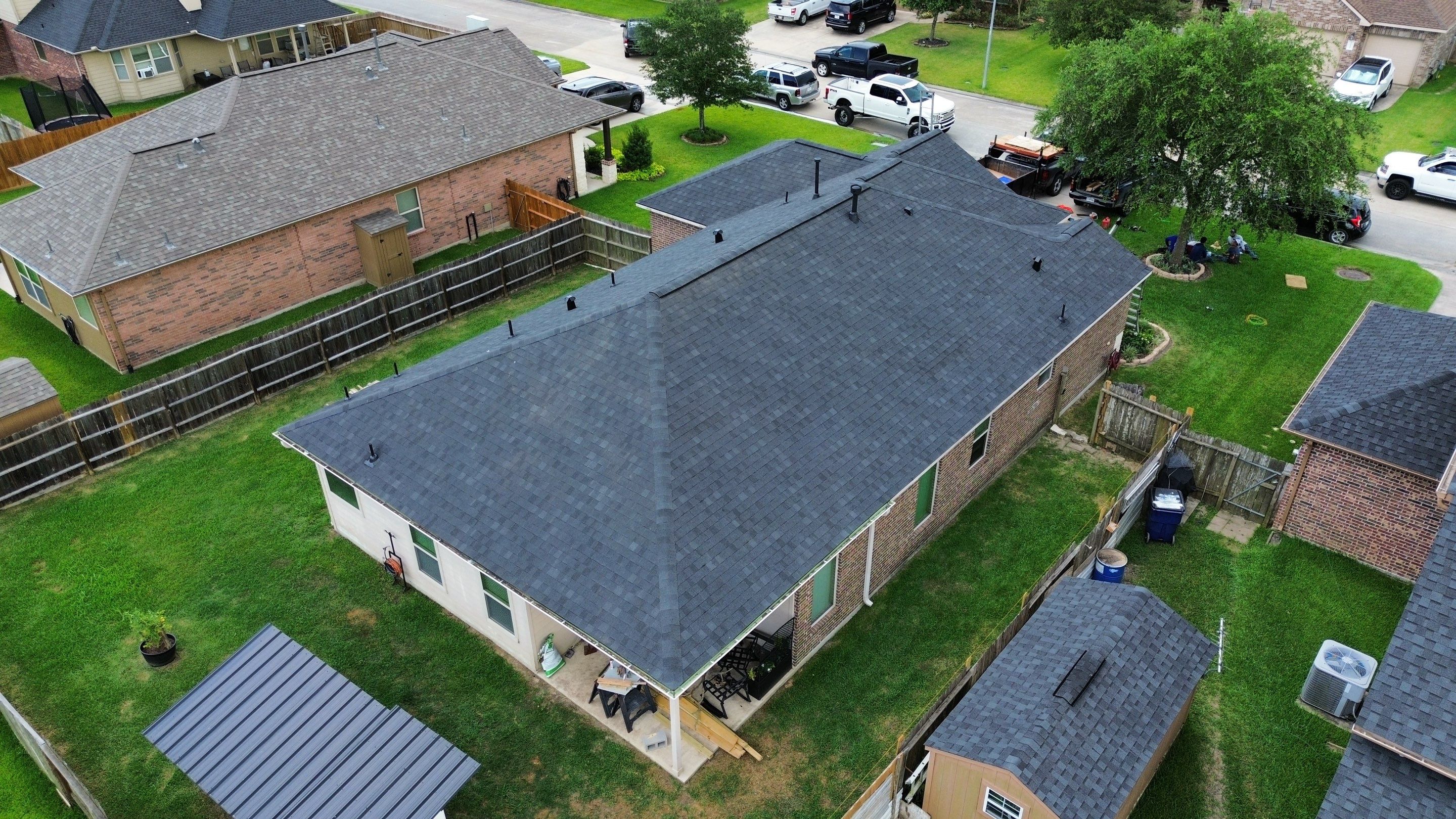 Crosby Roof Install by Modern BYLT Roofing & Construction