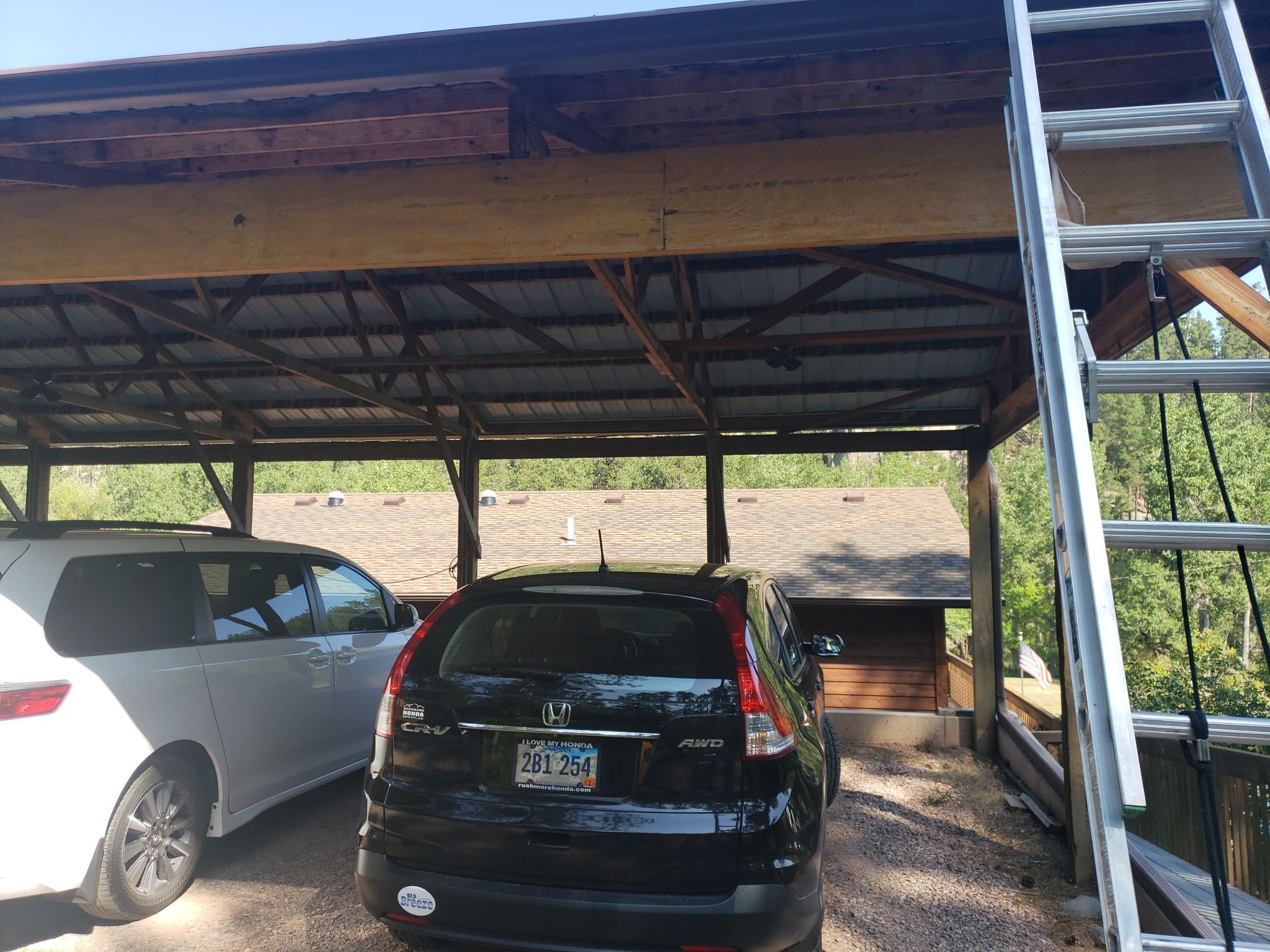 Hundreds of tires out of the landfill! by Weather-Tite Exteriors LLC