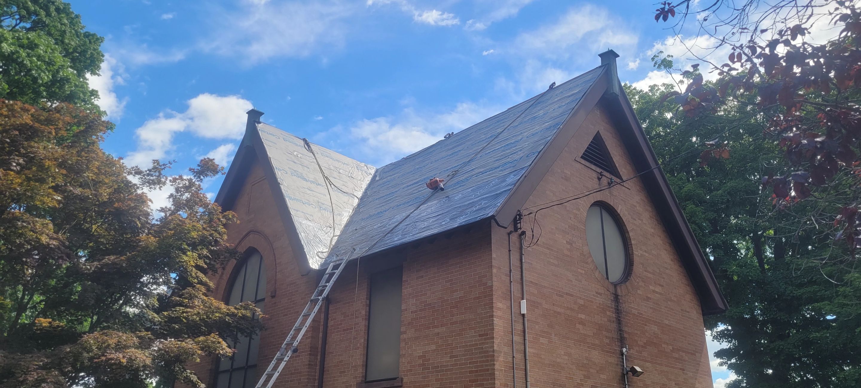 Ansonia, CT and DiGiorgi ROofing & Siding INC create a roofing masterpiece! by DiGiorgi Roofing and Siding Inc