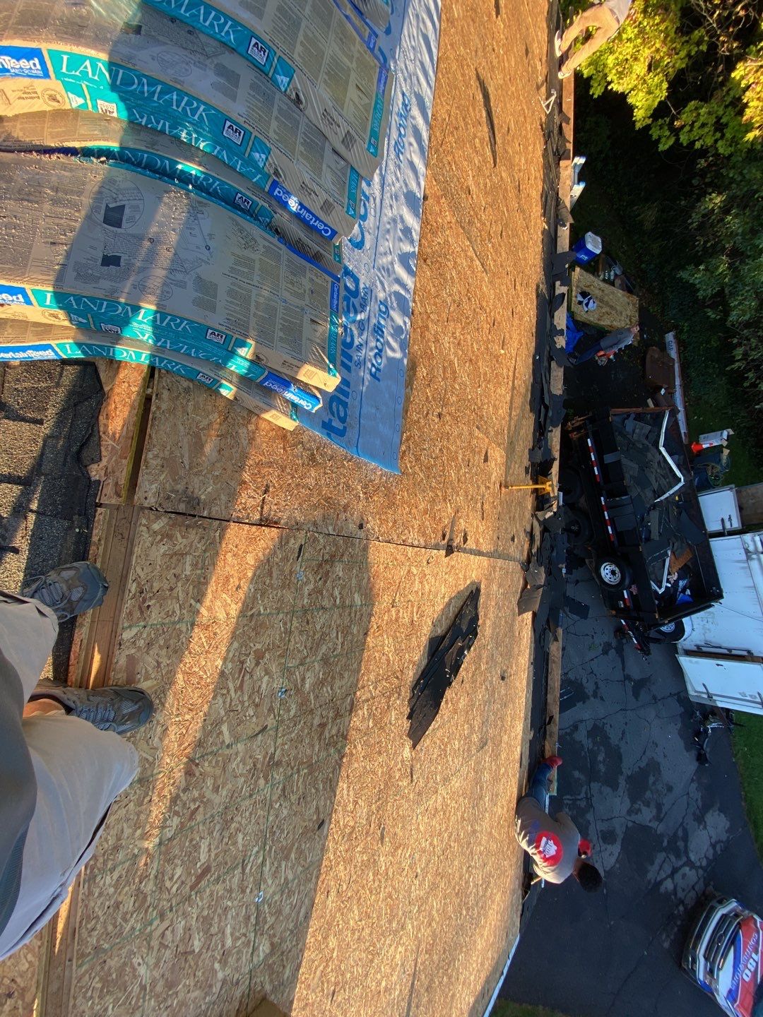 Roof Replacement using CertainTeed Landmark by 180 Contractors