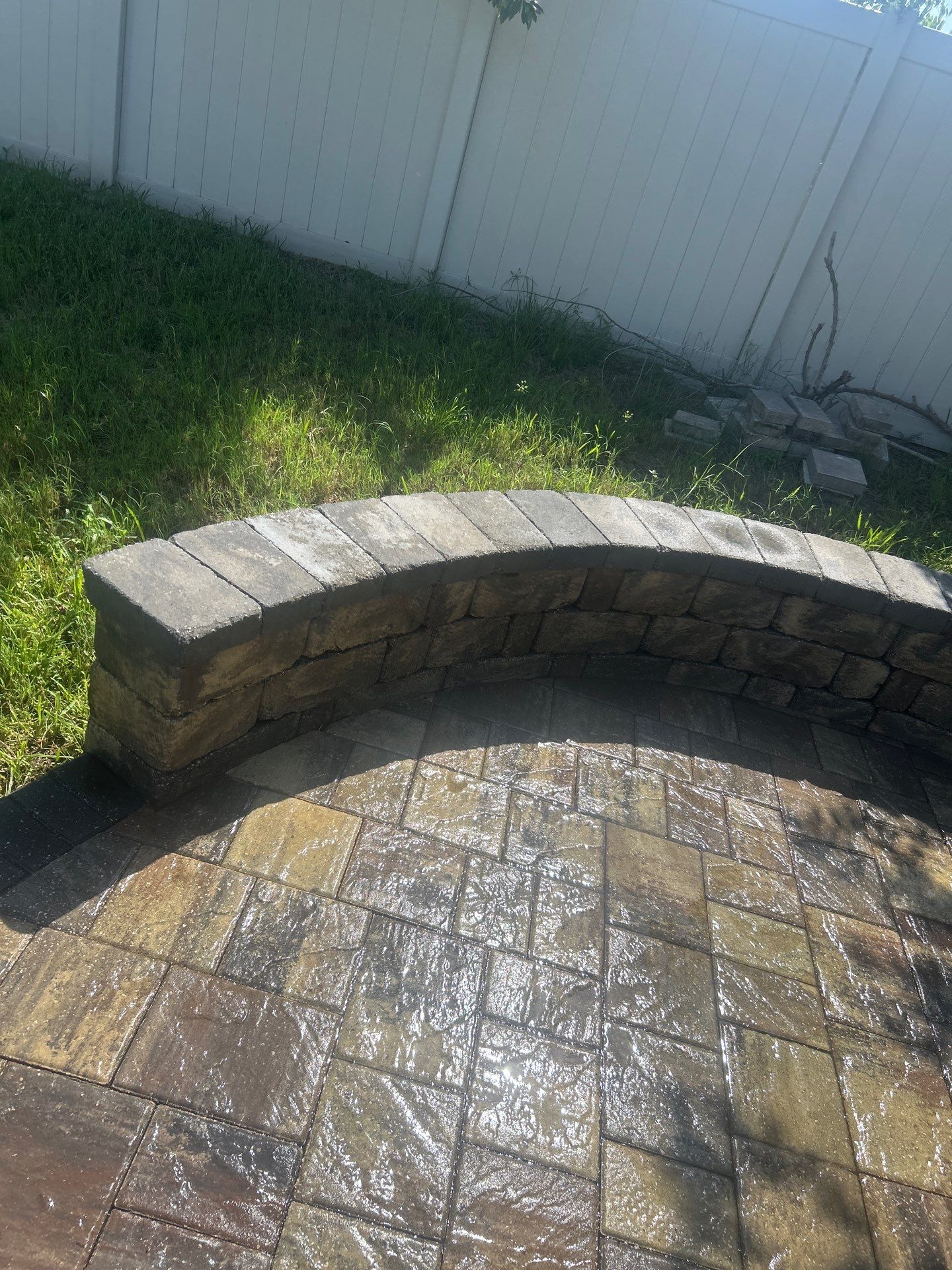 Pavers using Concrete Sealant by DuraSeal