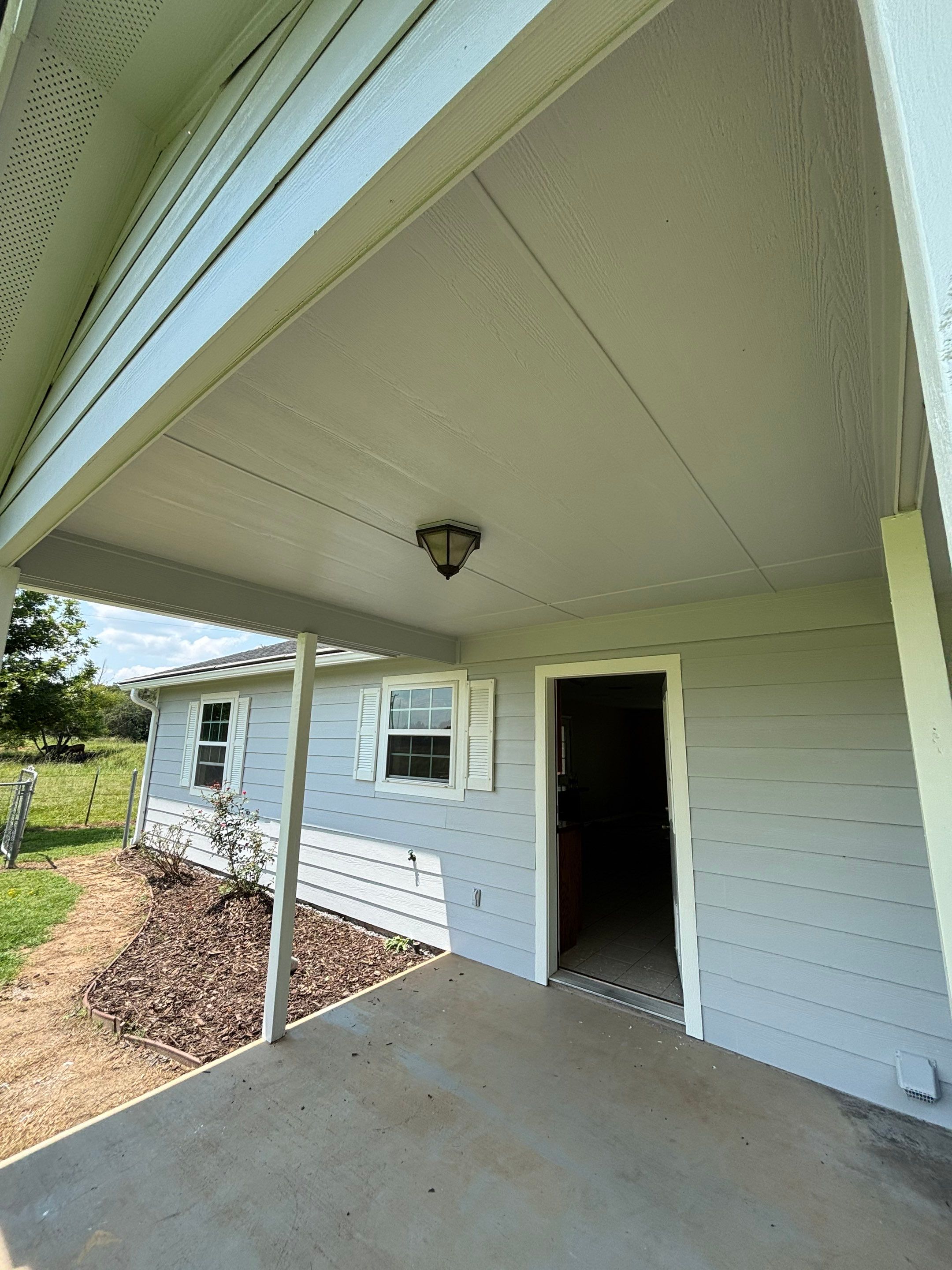 Interior & Exterior Painting in Van, TX | White to Light Blue Transformation by Quality Coats Painting
