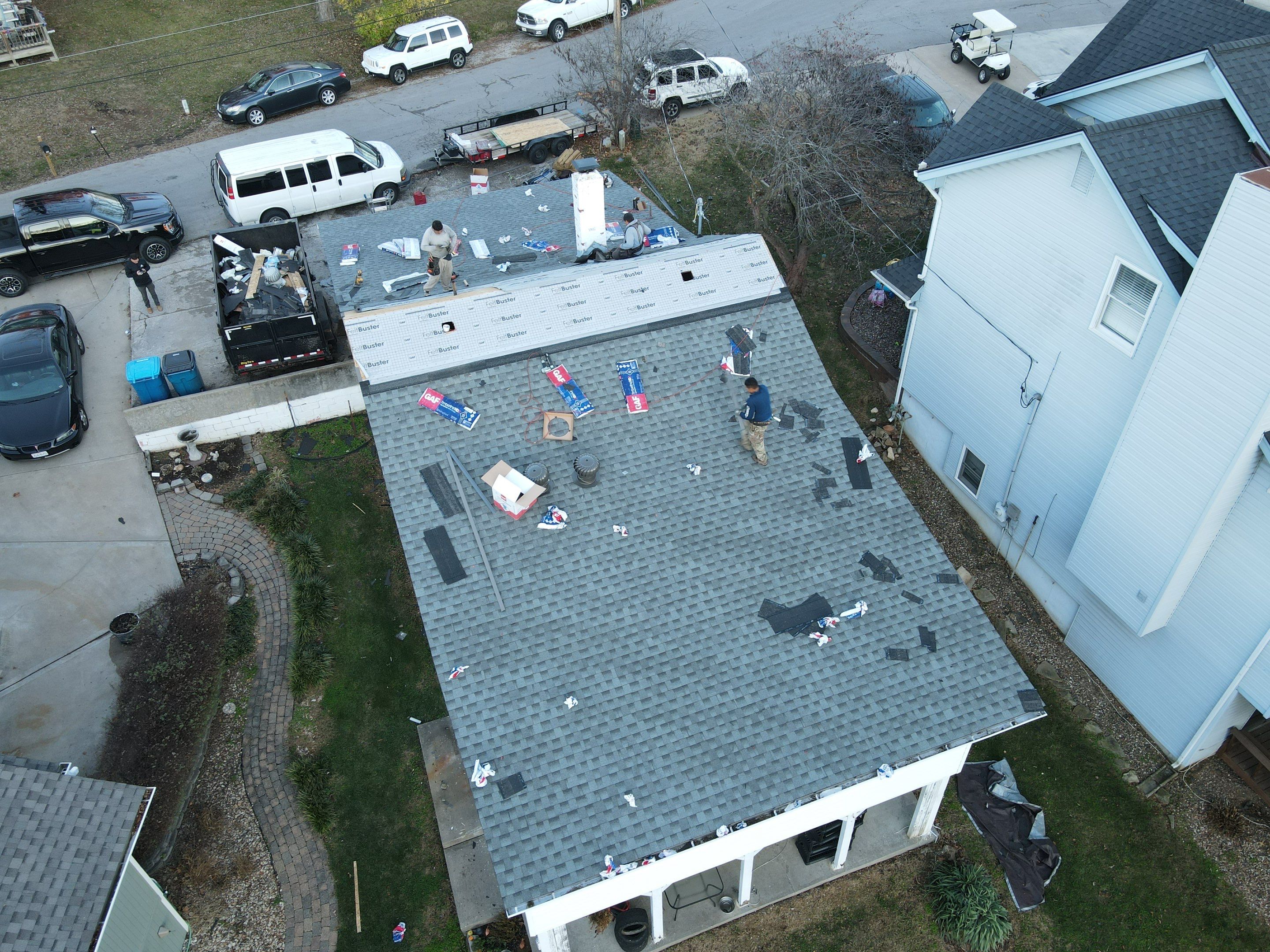 Residential Full Roof Replacement by Summit Roofing