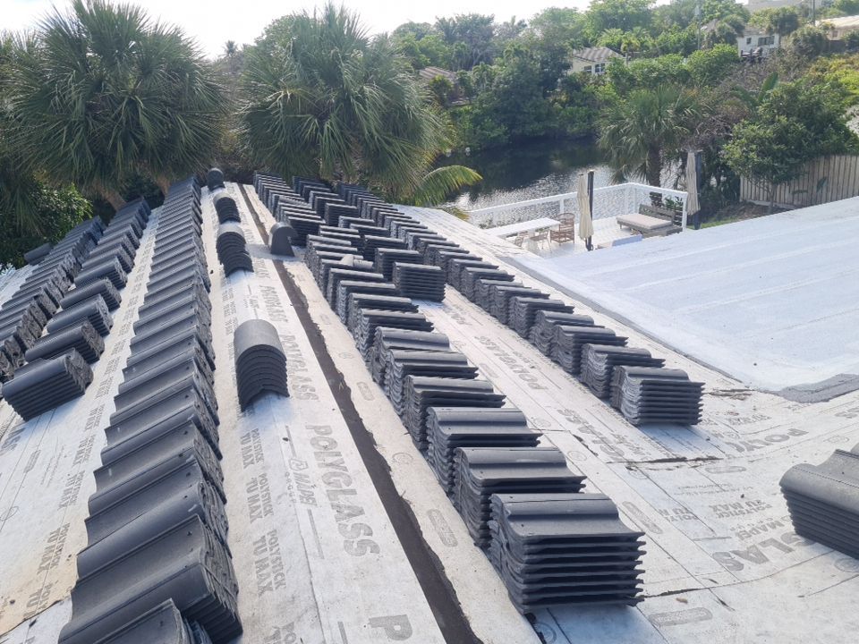 Residential Roofing Installation using WestLake Roofing Tile by BLUES BROTHERS CONSTRUCTION CORP