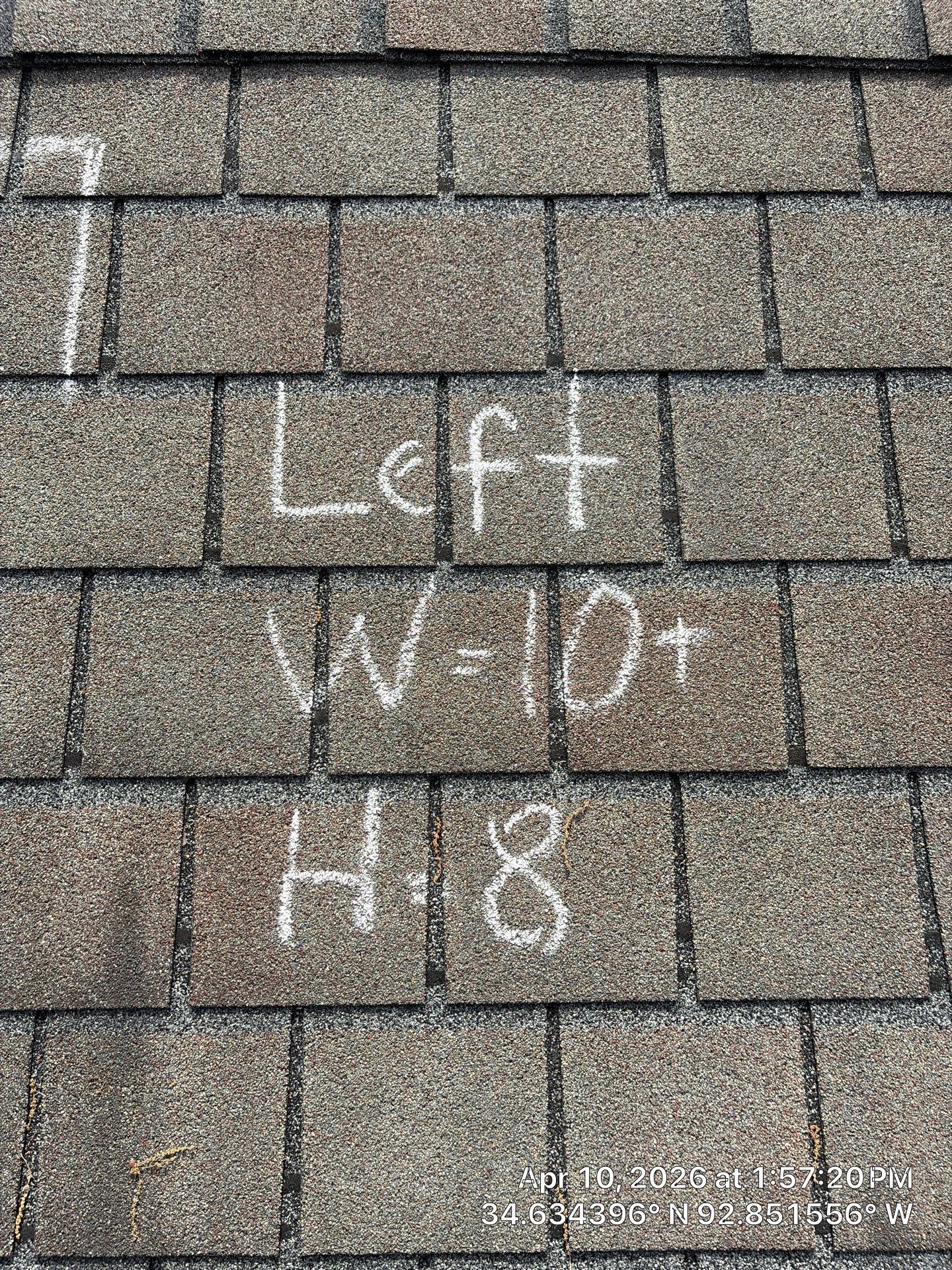 Shingle Roof Damage Assessment in Hot Springs Village by Temple Roofing and Exteriors