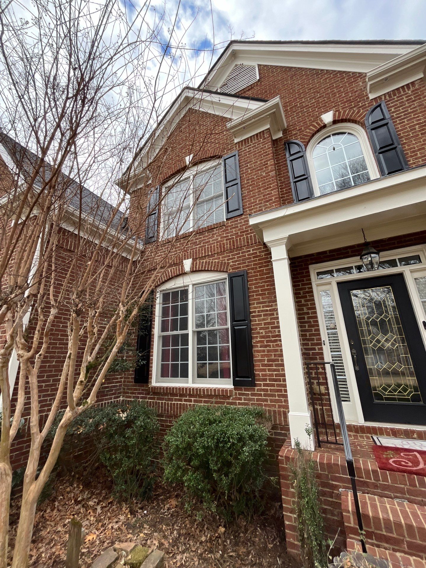 Exterior and Deck of home in Sugar Hill by Five Star Painting