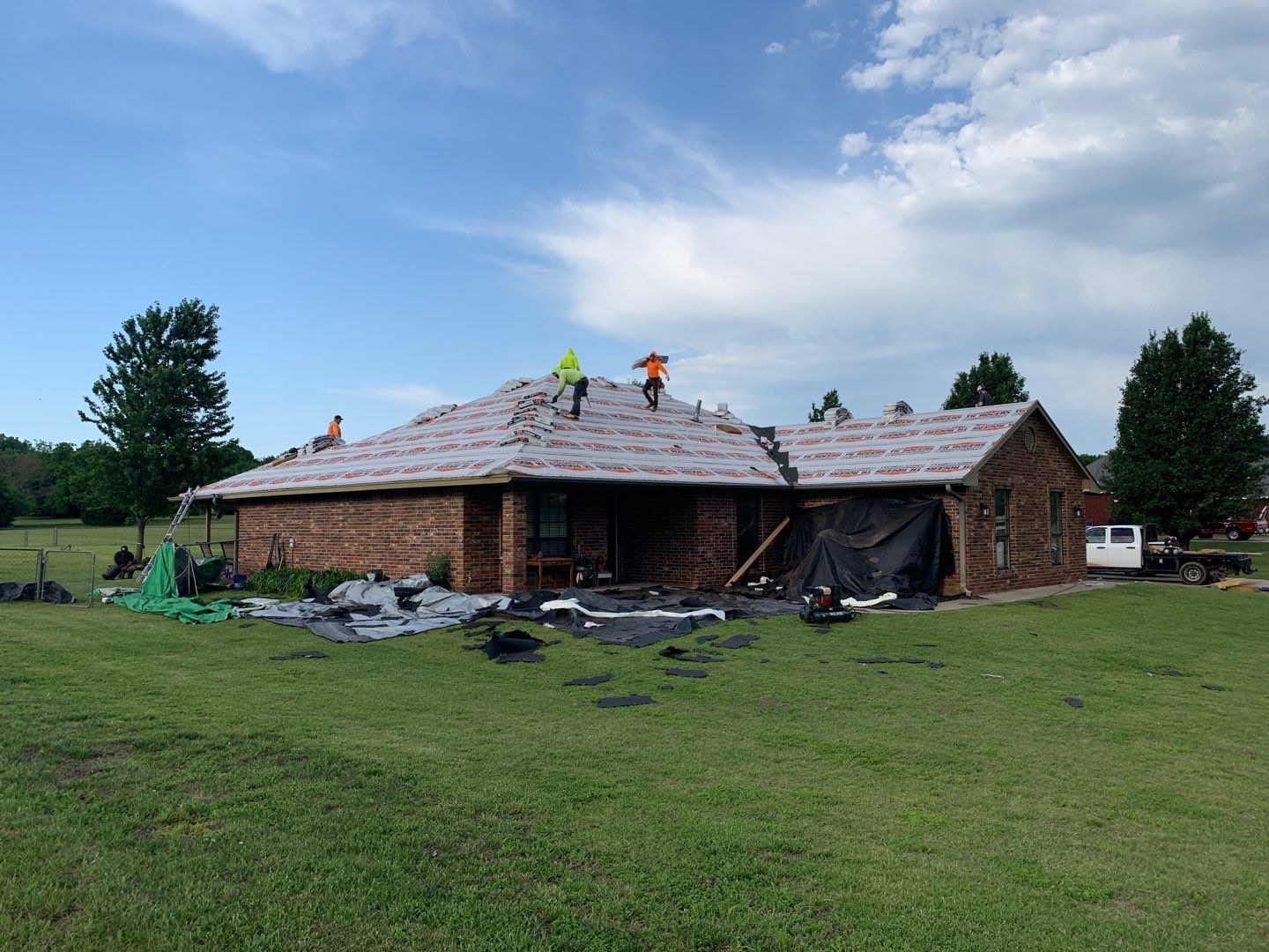 40 Squares Before 10 AM by BANA Roofing and Solar Supply