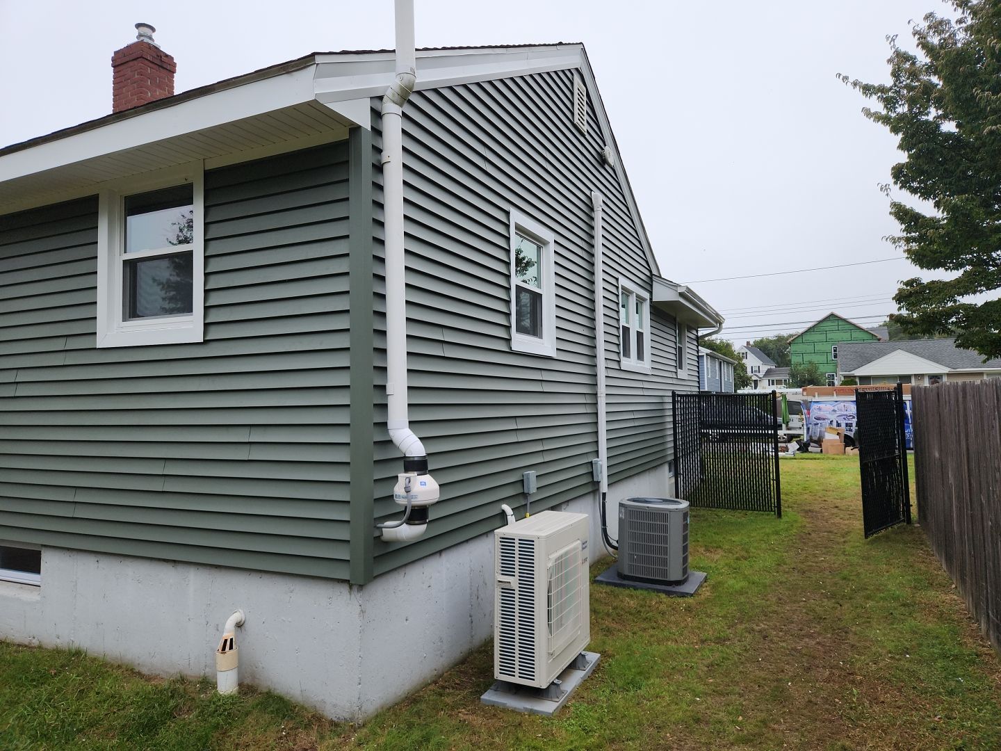 Siding Installation using Certainteed Monogram Forest Green by A Plus Exterior
