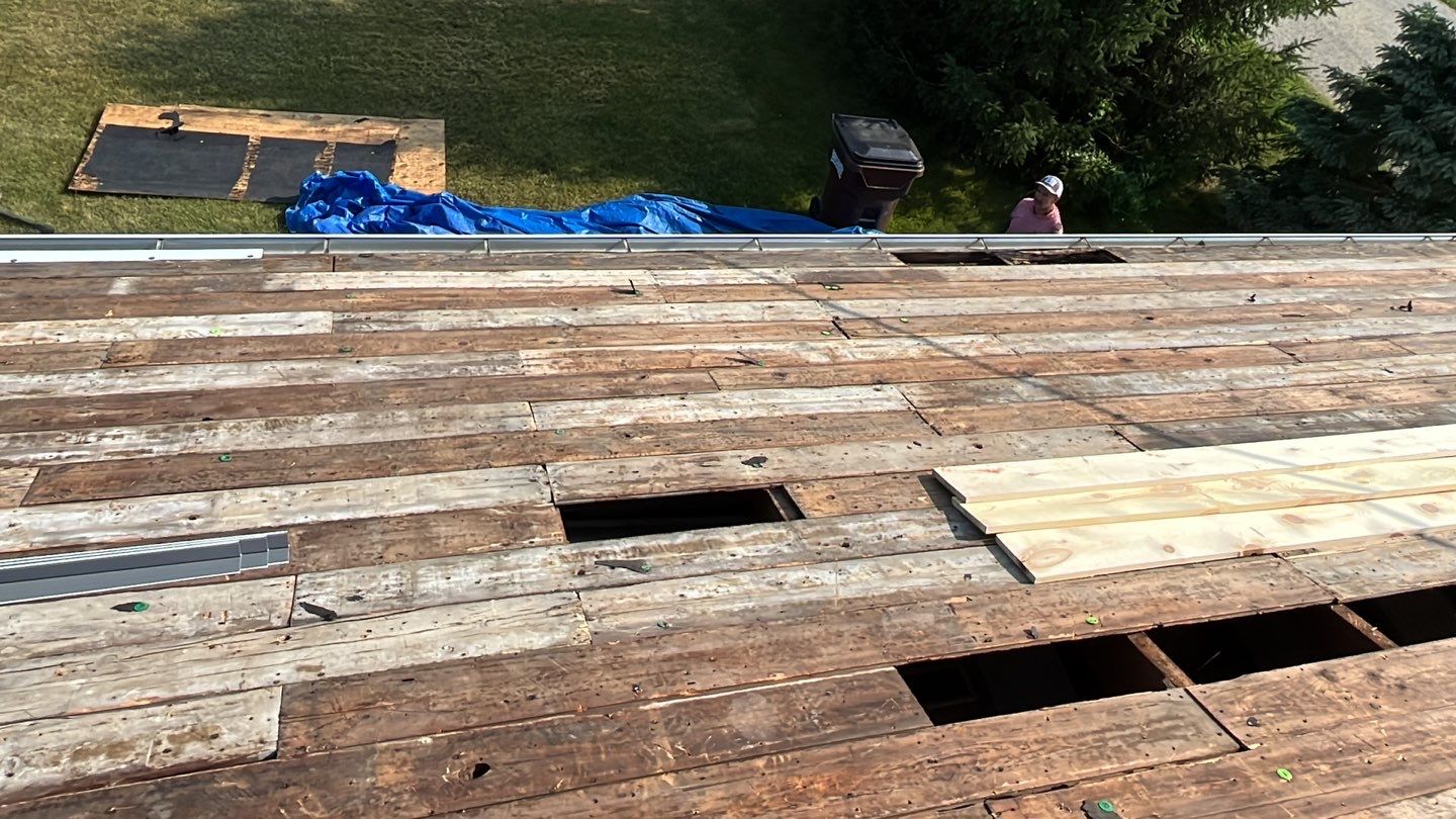 Residential Roofing Installation using GAF Timberline HDZ Charcoal by Nitro Roofing and Construction