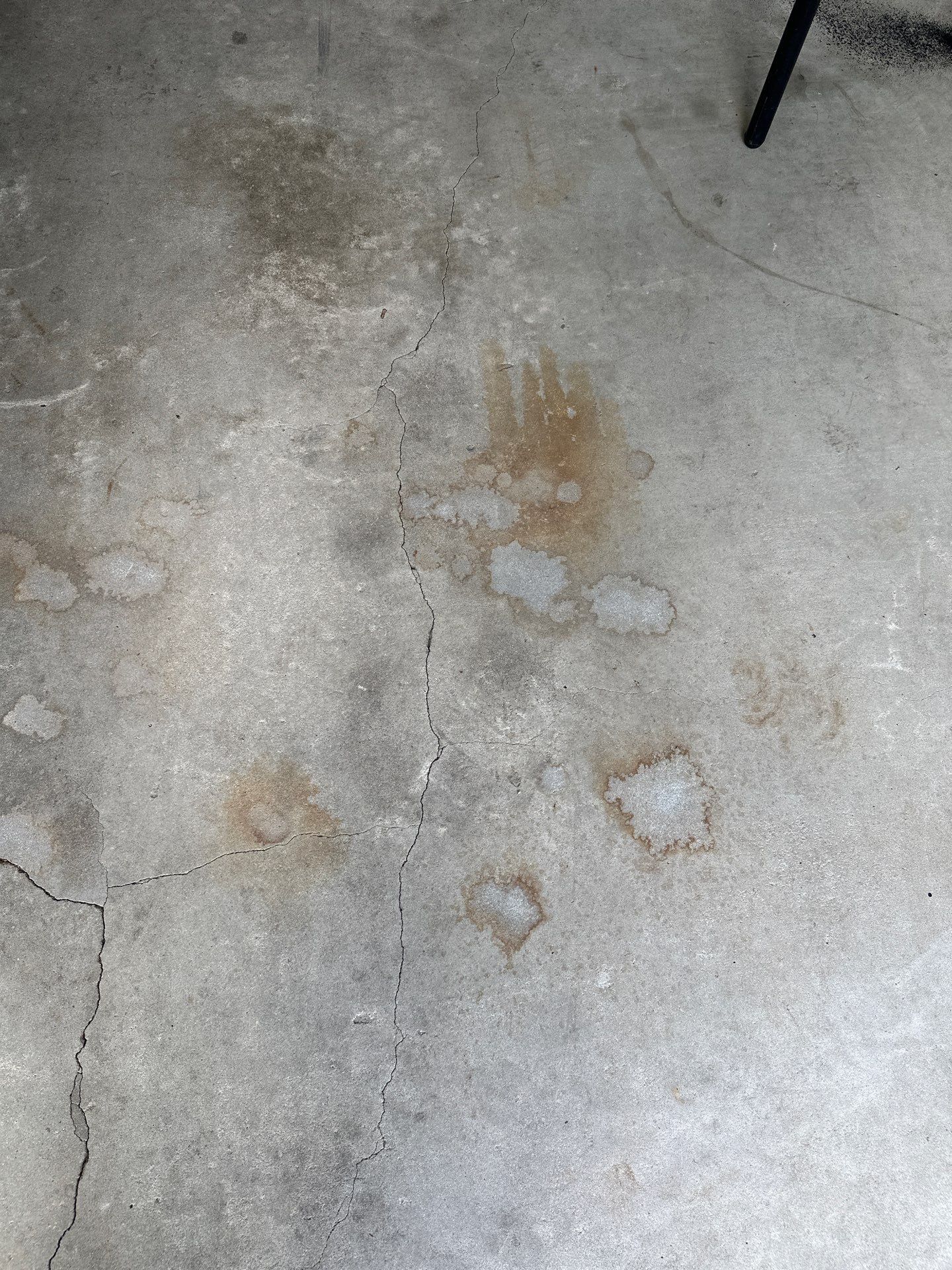 Epoxy Flake Garage Floor Coating for Fairhope Residence by Cornerstone Hard Surface Restoration