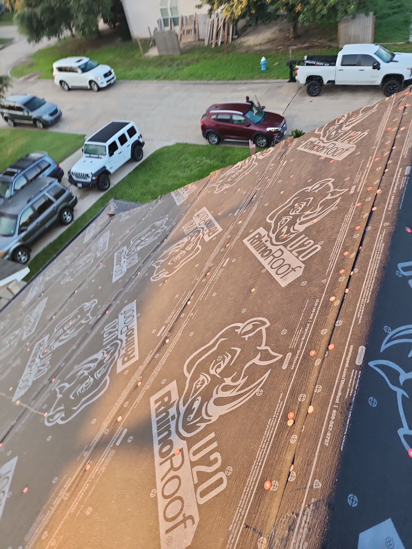 Residential Roofing Installation using Owen's Corning Duration (Lifetime) Shingles by Roof Repair Company