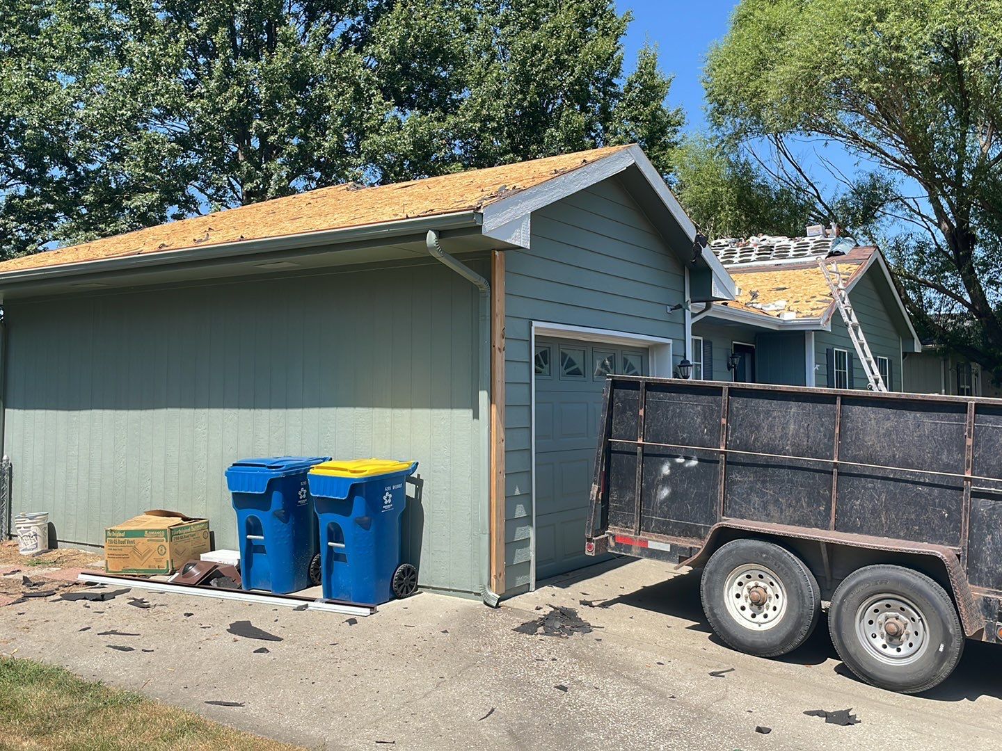 Residential Roofing Installation using IKO Dynasty by EEC Windows, Siding & Roofing