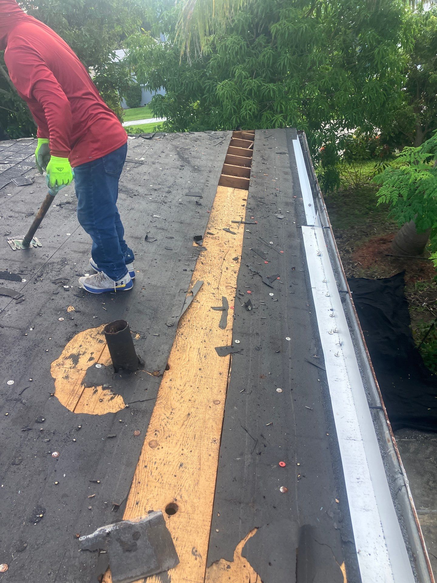 Project in St. Petersburg 33713 by Mitchell Roofing Company LLC 