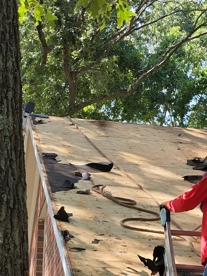 Roof Replacement using Gaf HDZ Charcoal by Just In Time Roofing and Restoration