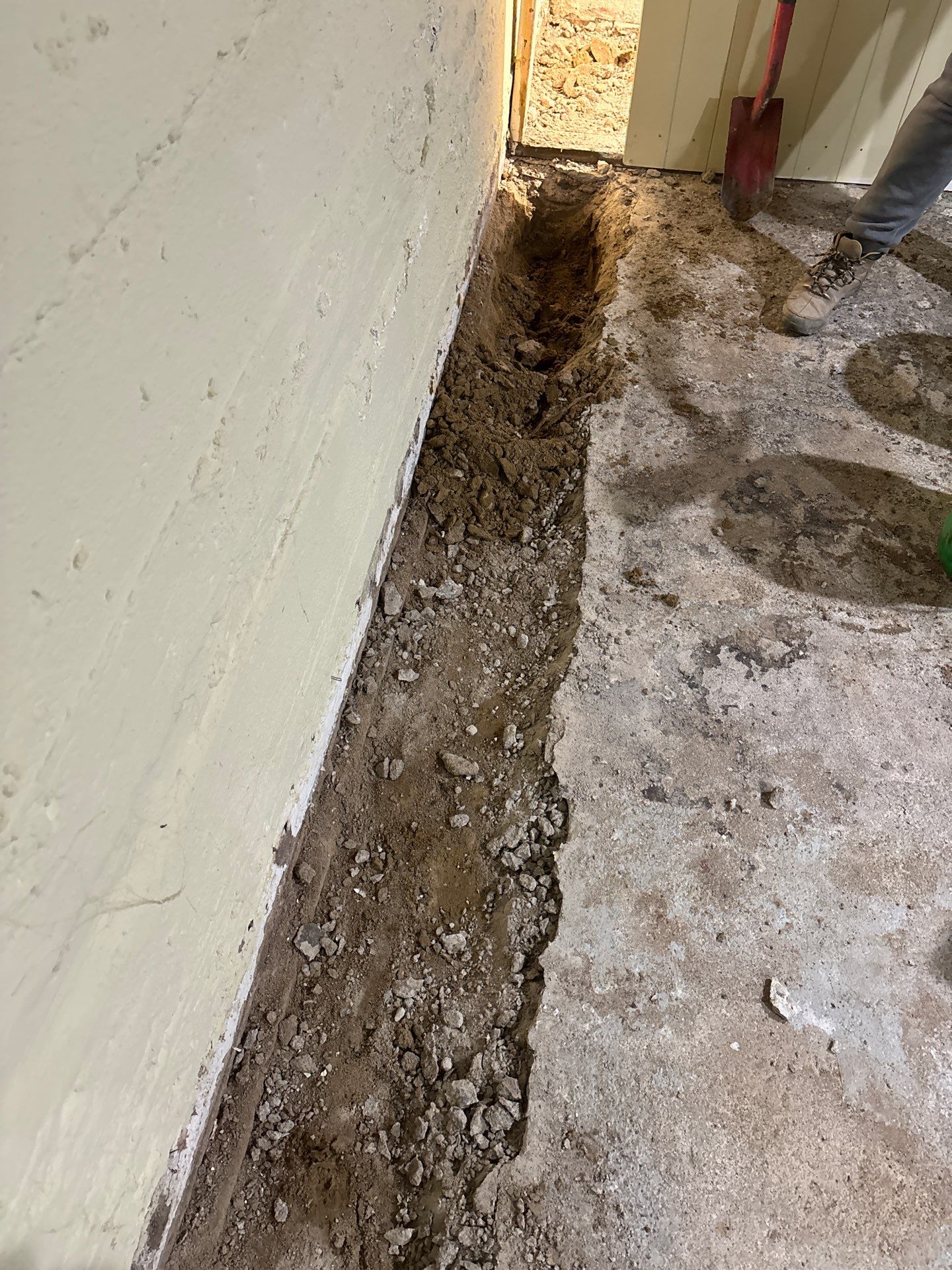 Ending Garik's Groundwater Issues For Good-And-All! by Waterproofing Northeast