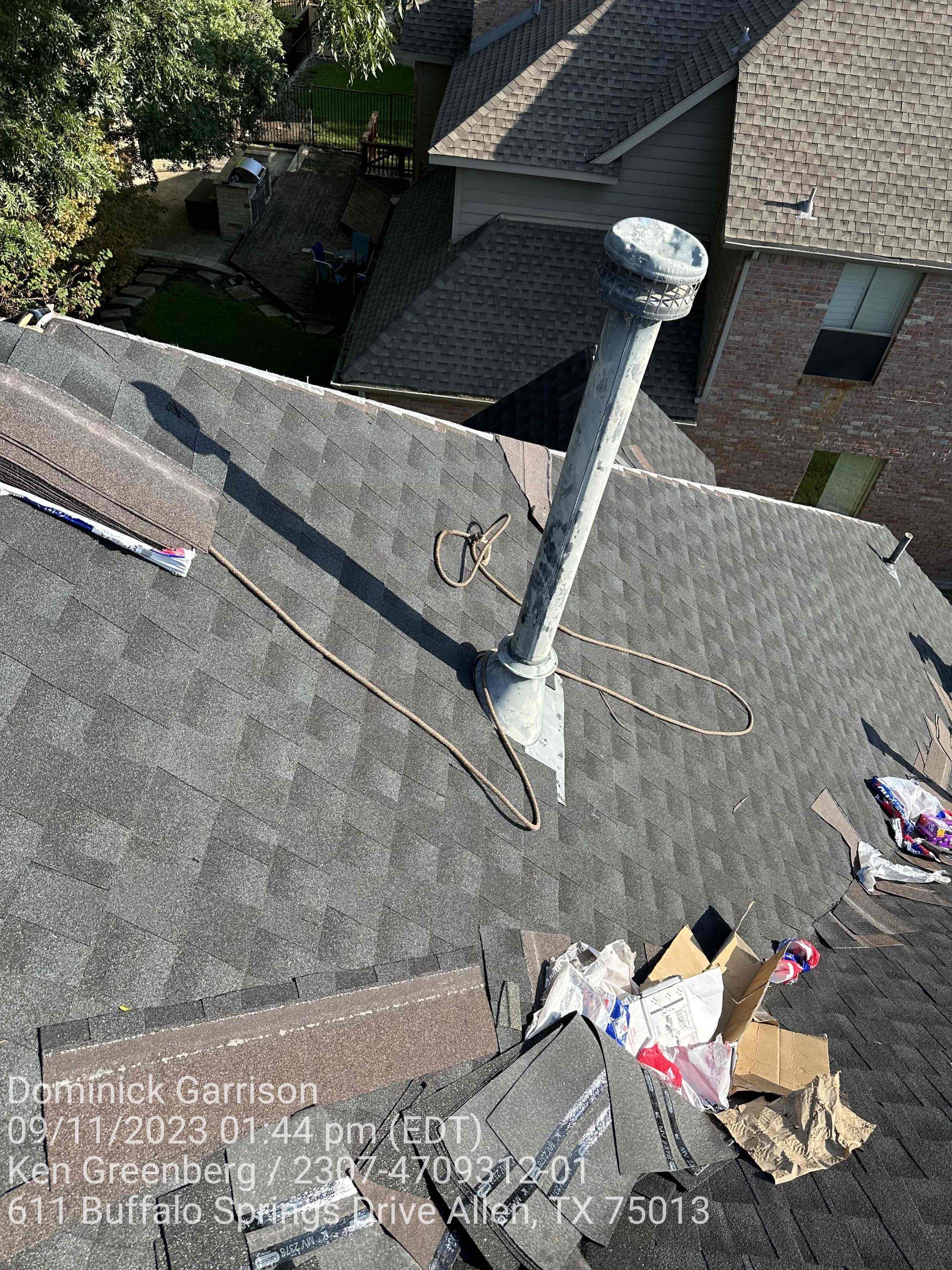 Project in Allen by Zeus Exteriors