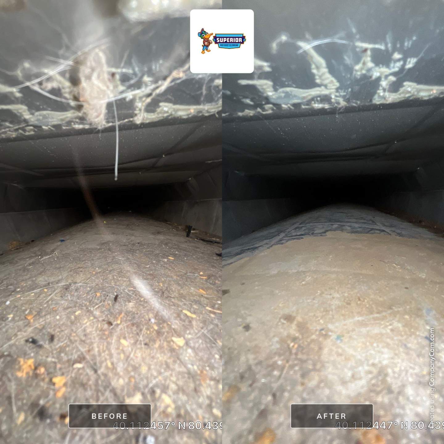 Air Duct Cleaning With a Vacuum Truck in Claysville, PA by Superior Air Duct Cleaning